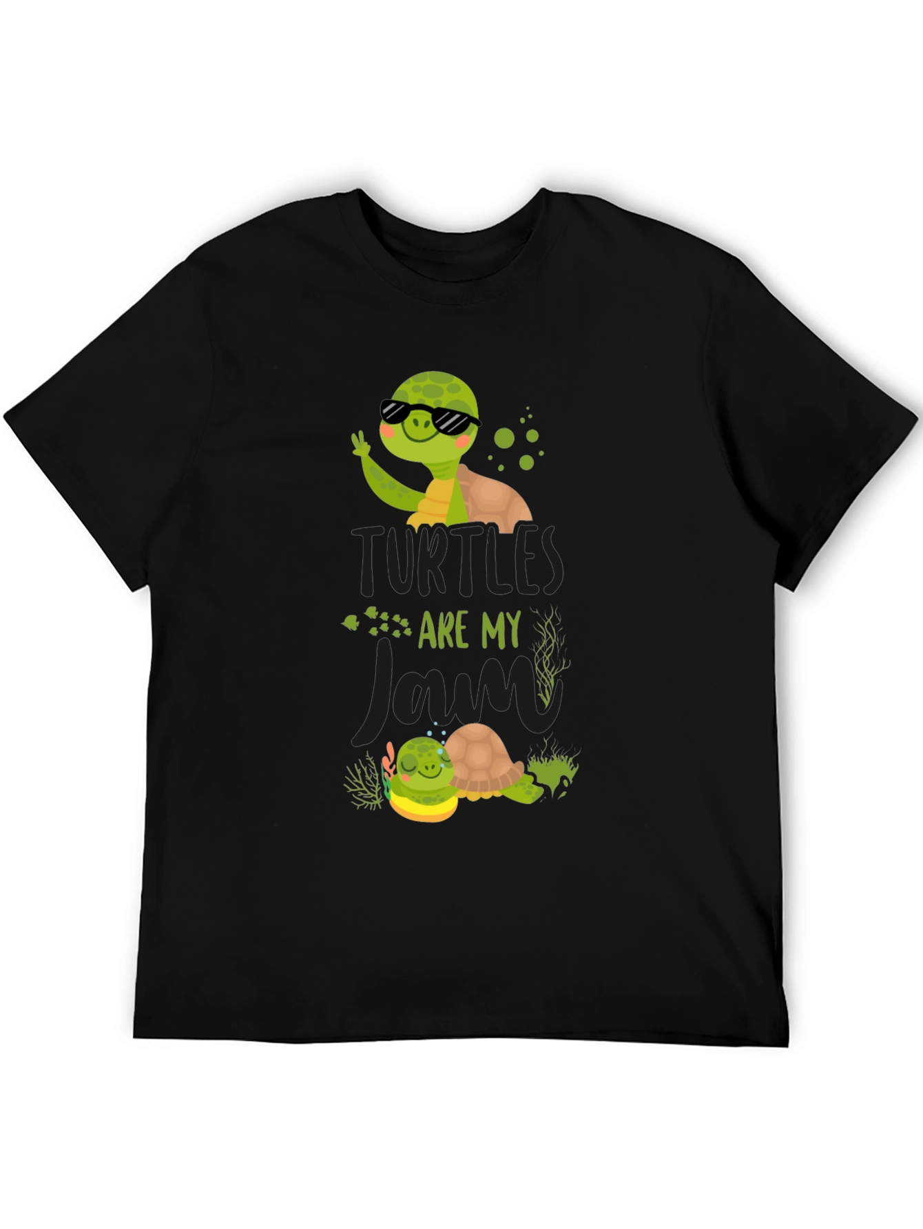 Turtles are My Jam Graphic T-Shirt
