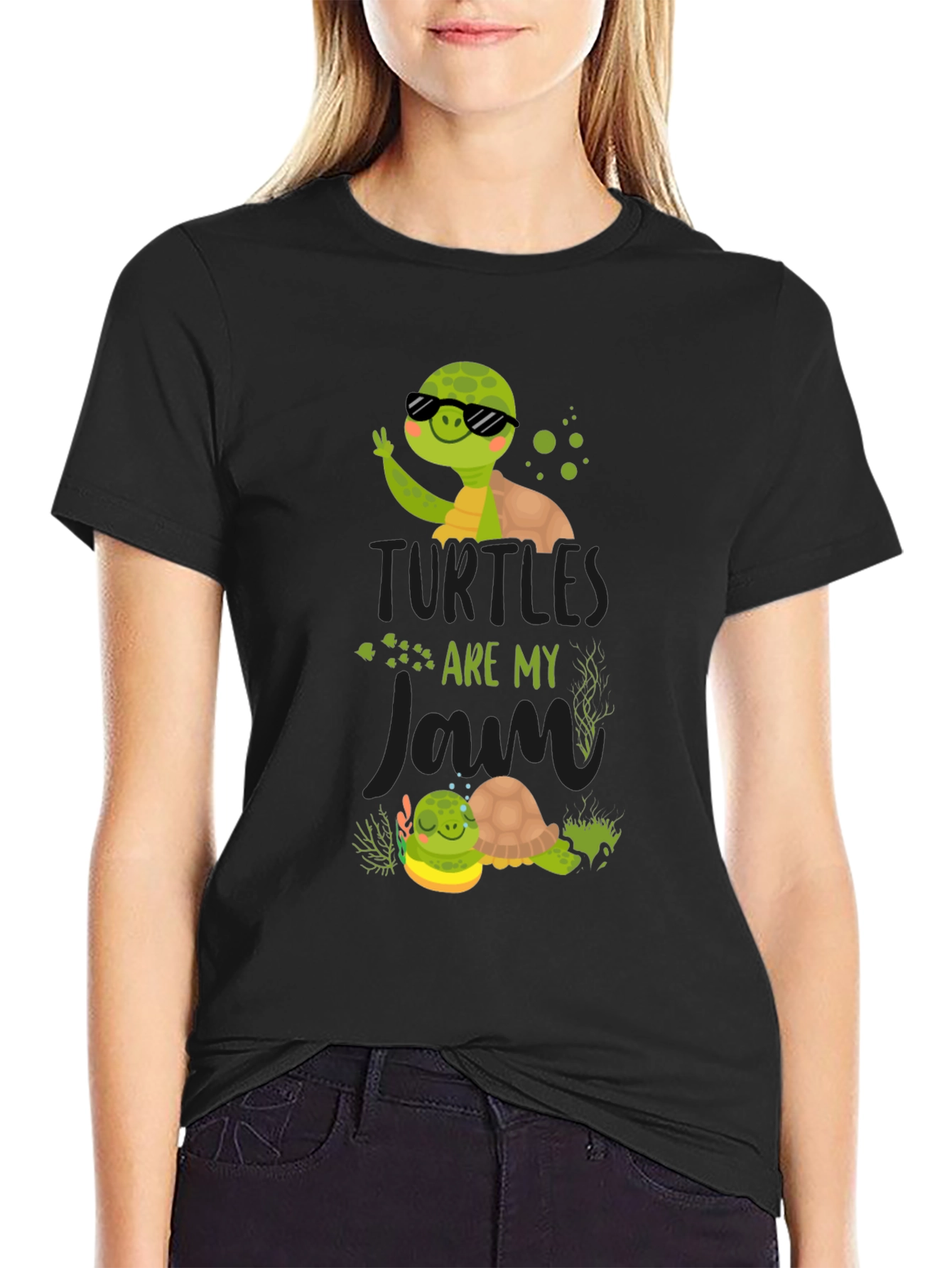 Turtles are My Jam Graphic T-Shirt