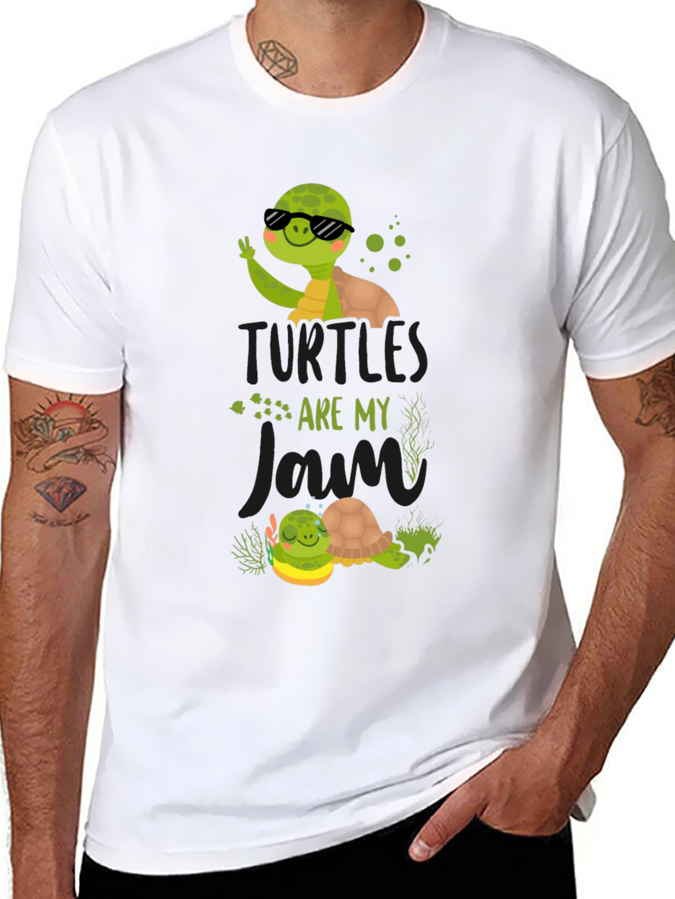 Turtles are My Jam Graphic T-Shirt