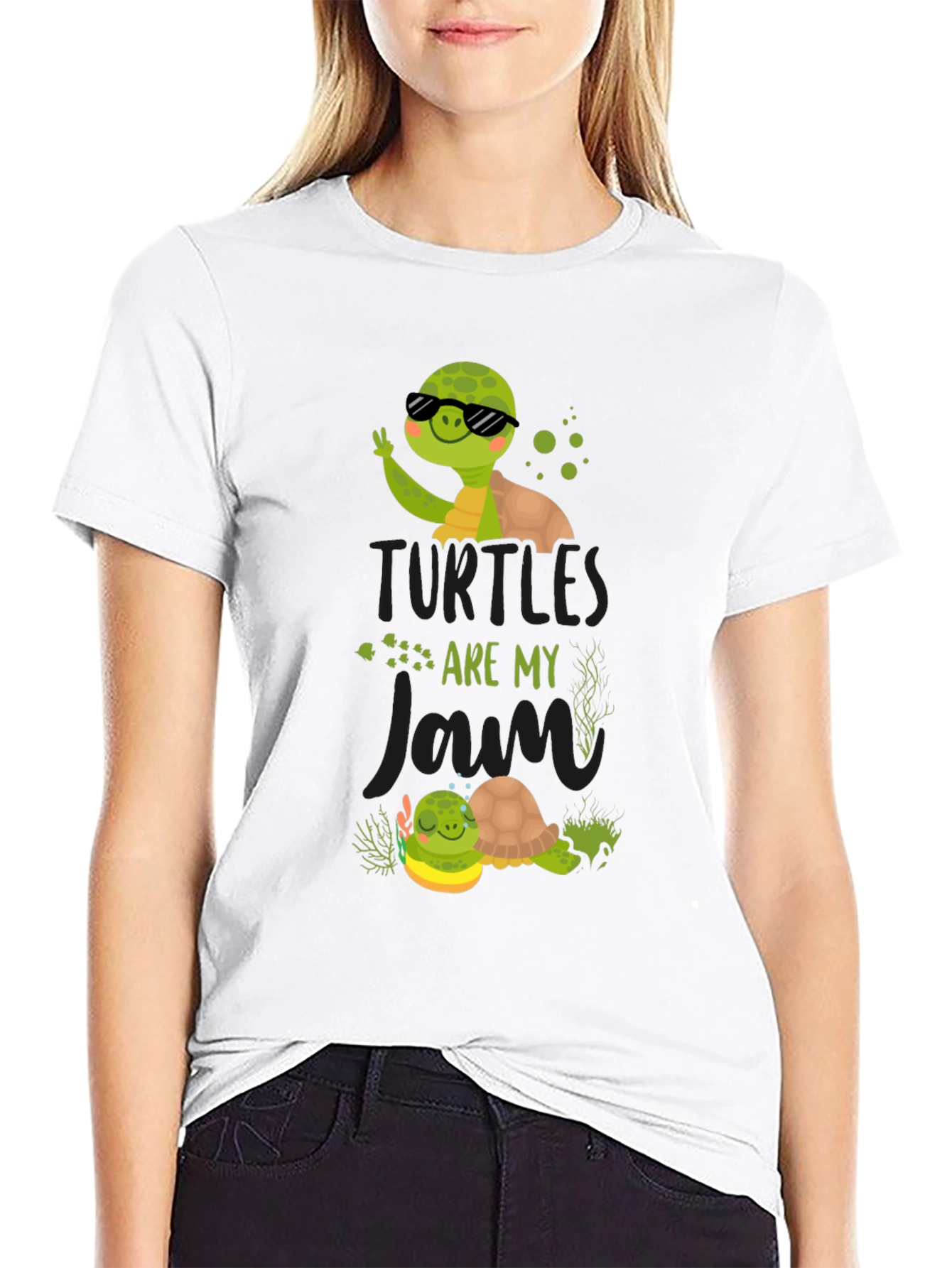 Turtles are My Jam Graphic T-Shirt