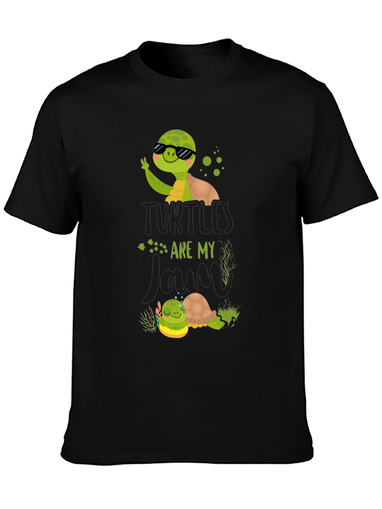 Turtles are My Jam Graphic T-Shirt