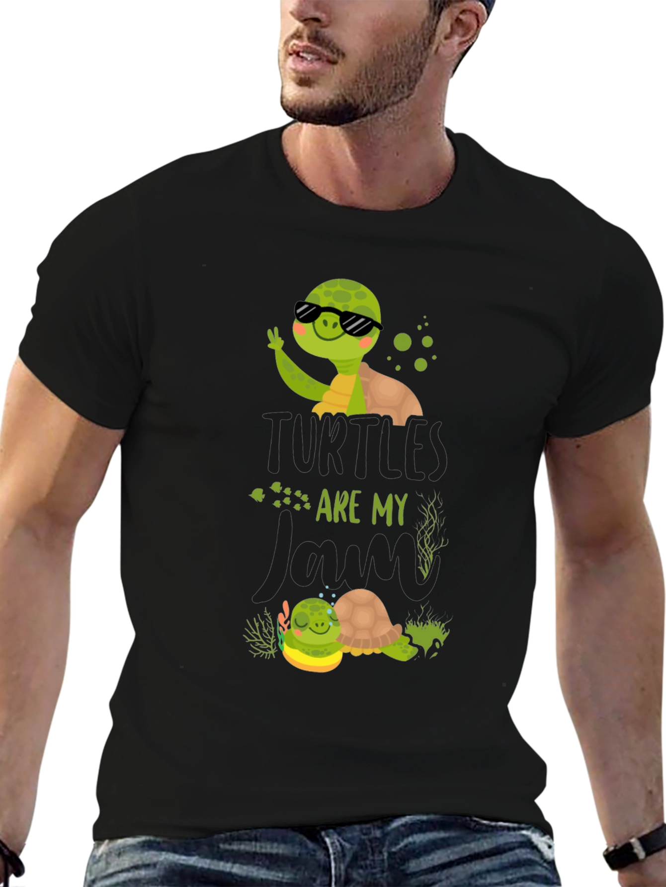 Turtles are My Jam Graphic T-Shirt