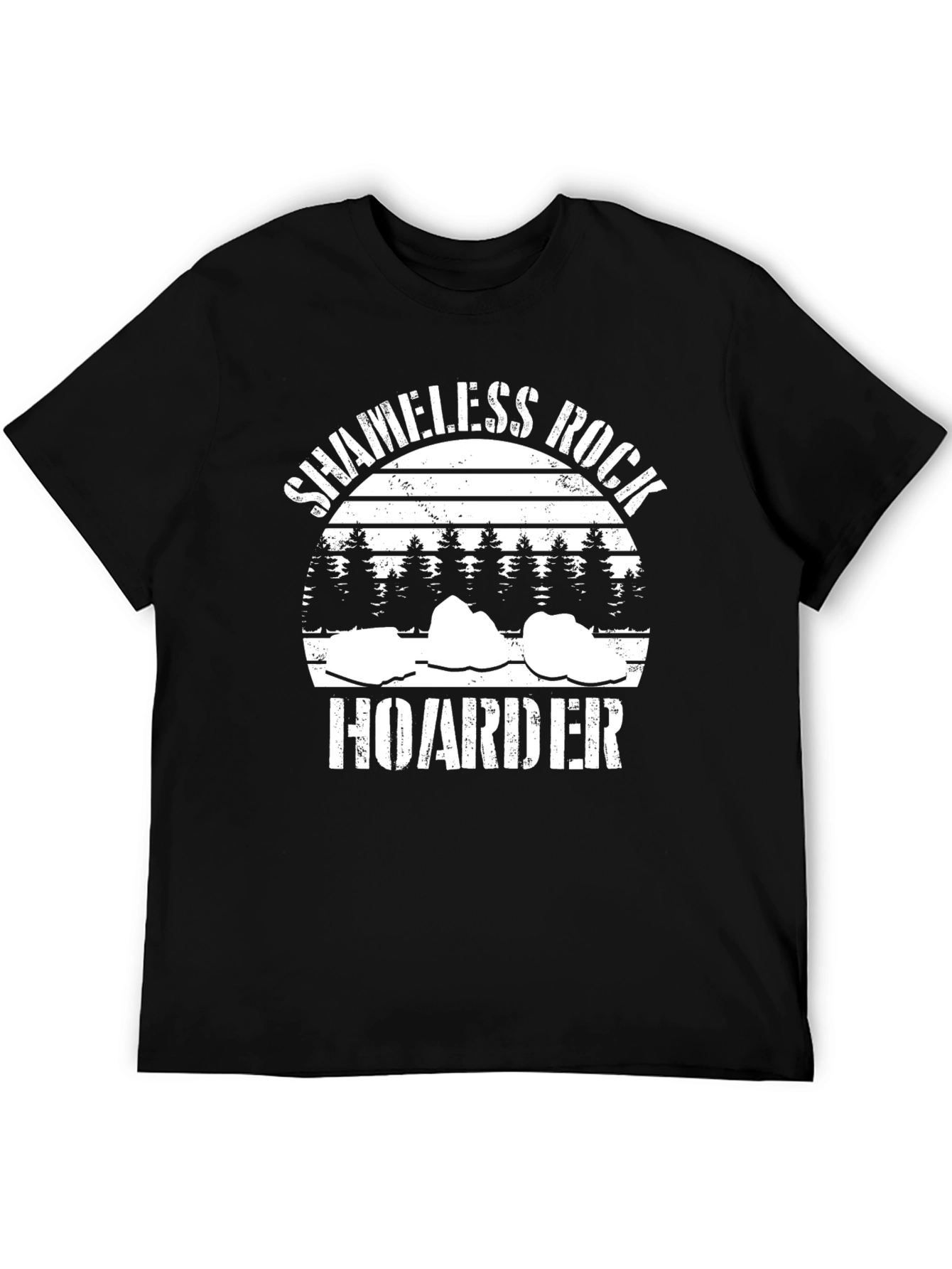 Shameless Rock Hoarder Graphic T-Shirt