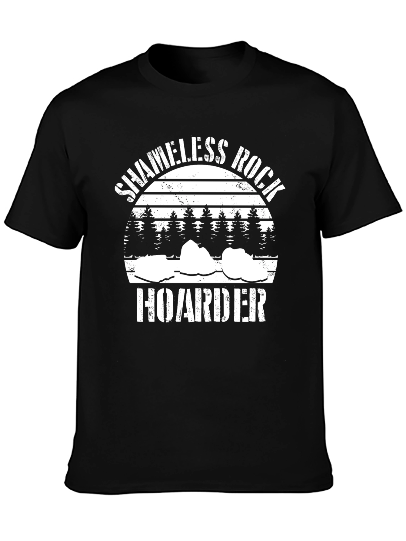 Shameless Rock Hoarder Graphic T-Shirt