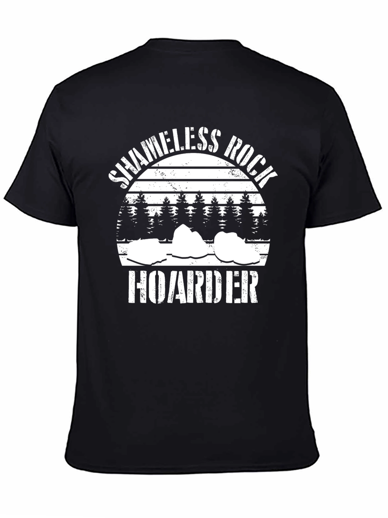Shameless Rock Hoarder Graphic T-Shirt