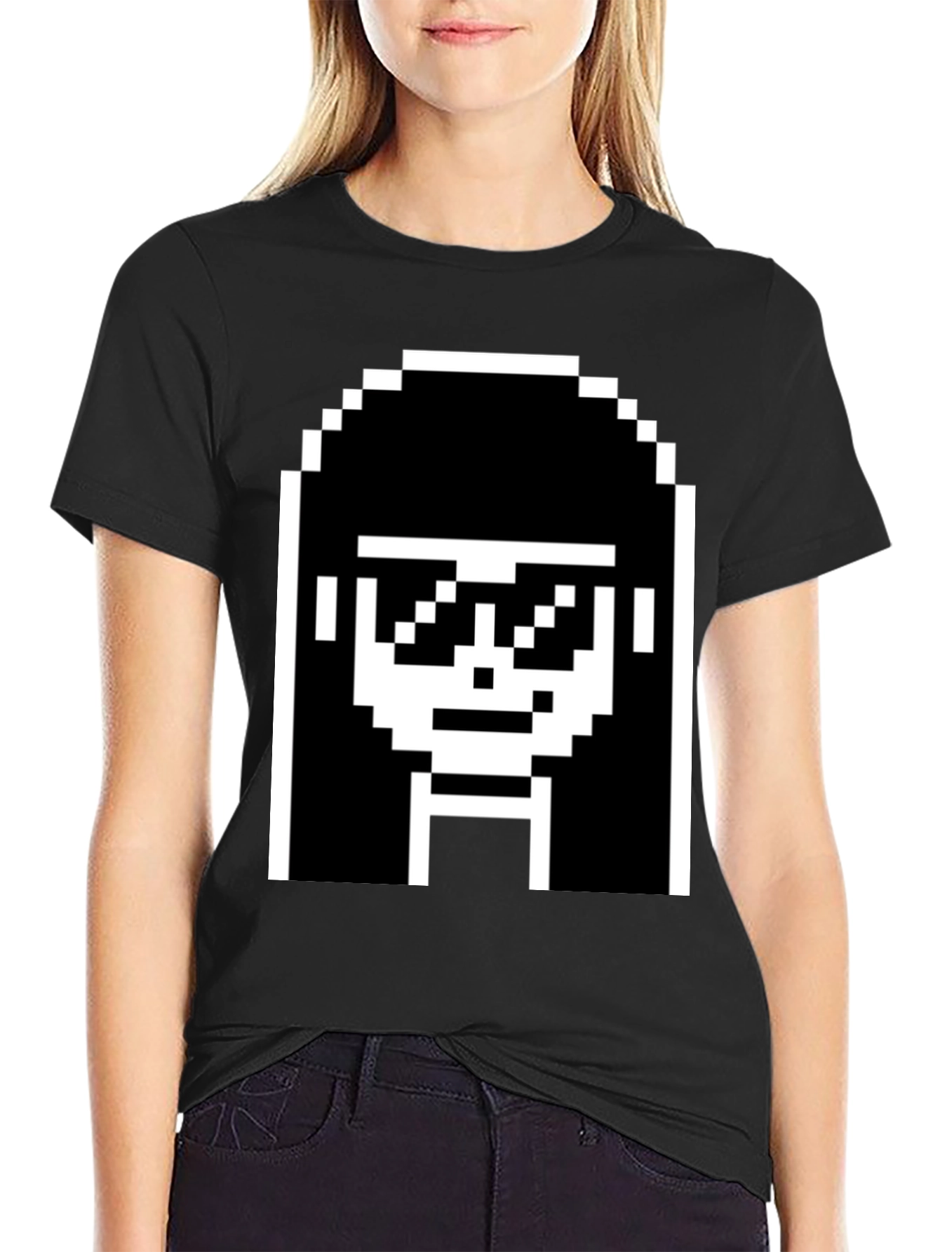 Retro 8-Bit Pixel Art T-Shirt - Cool Geek Chic