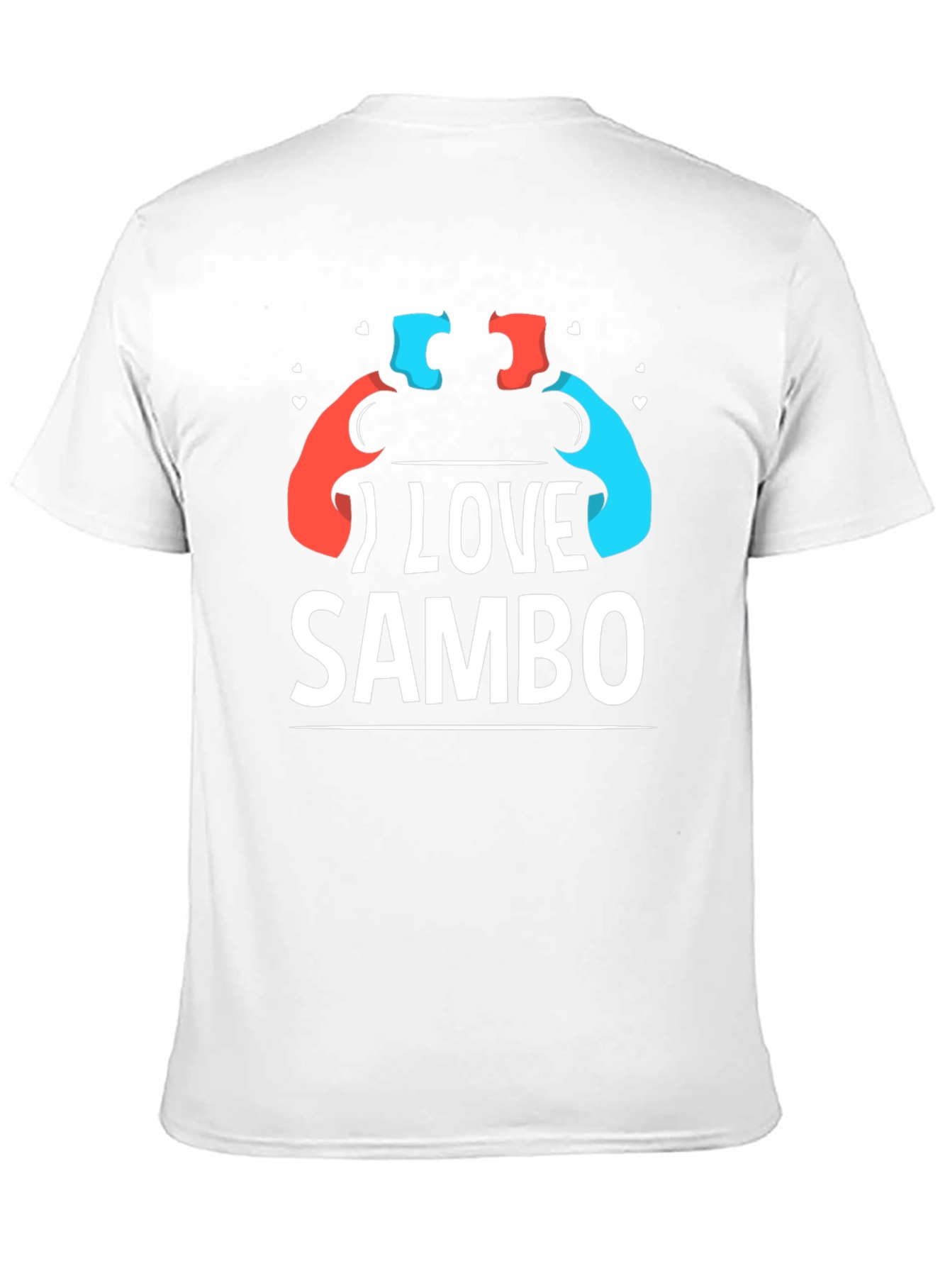 I Love Sambo T-Shirt - Wrestling Sport Tee