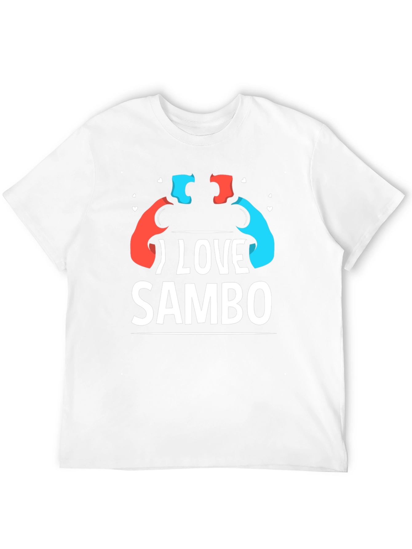 I Love Sambo T-Shirt - Wrestling Sport Tee