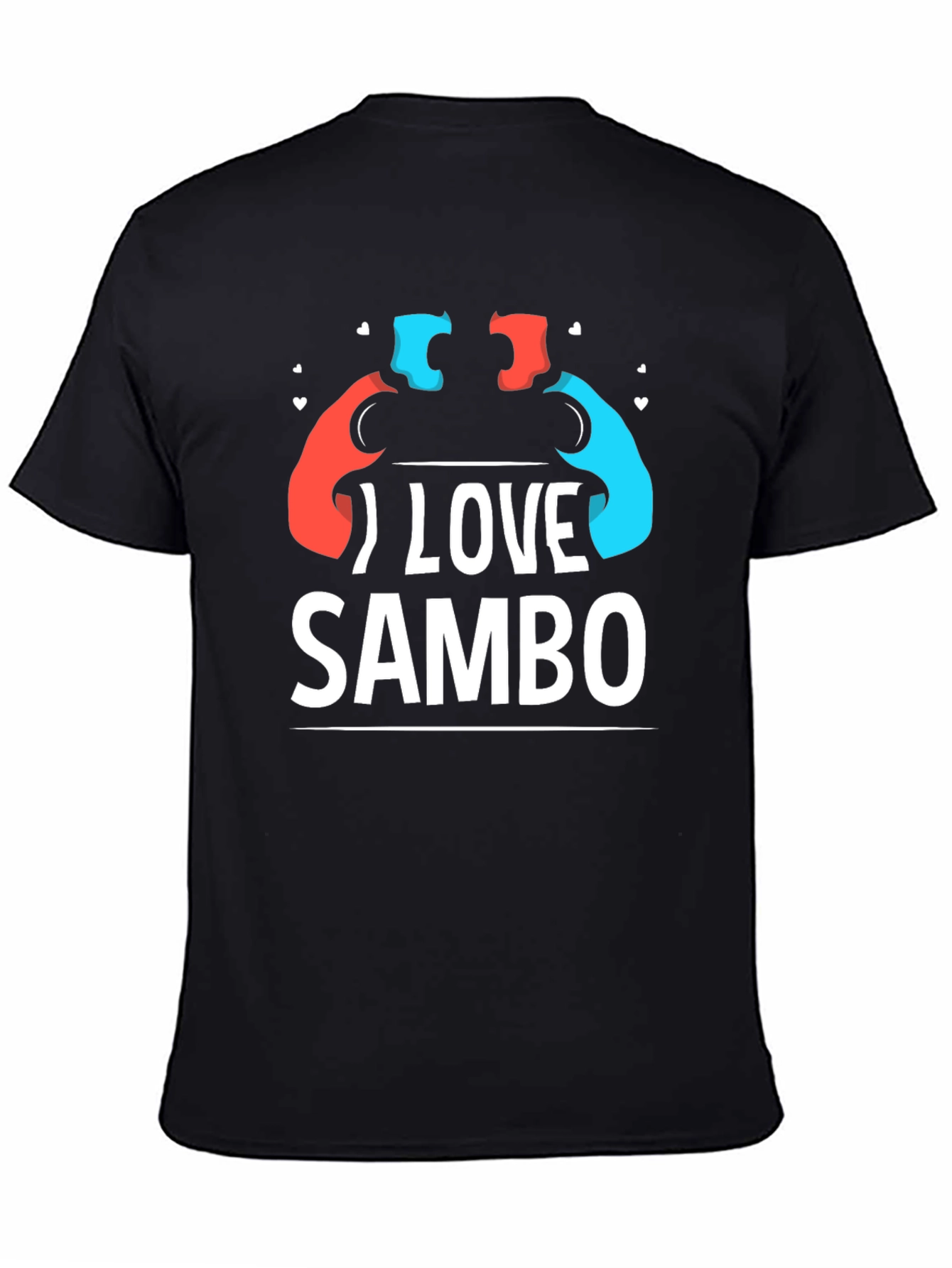 I Love Sambo T-Shirt - Wrestling Sport Tee