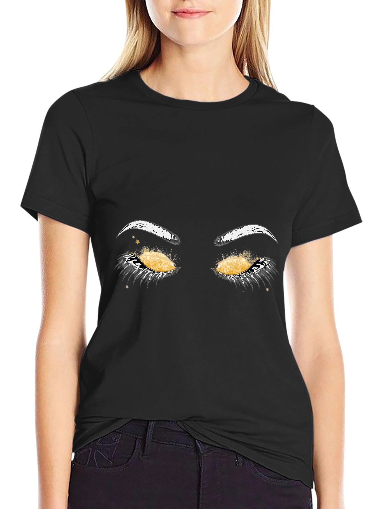 Mystic Eyes Graphic Tee - Stylish Unisex Comfort
