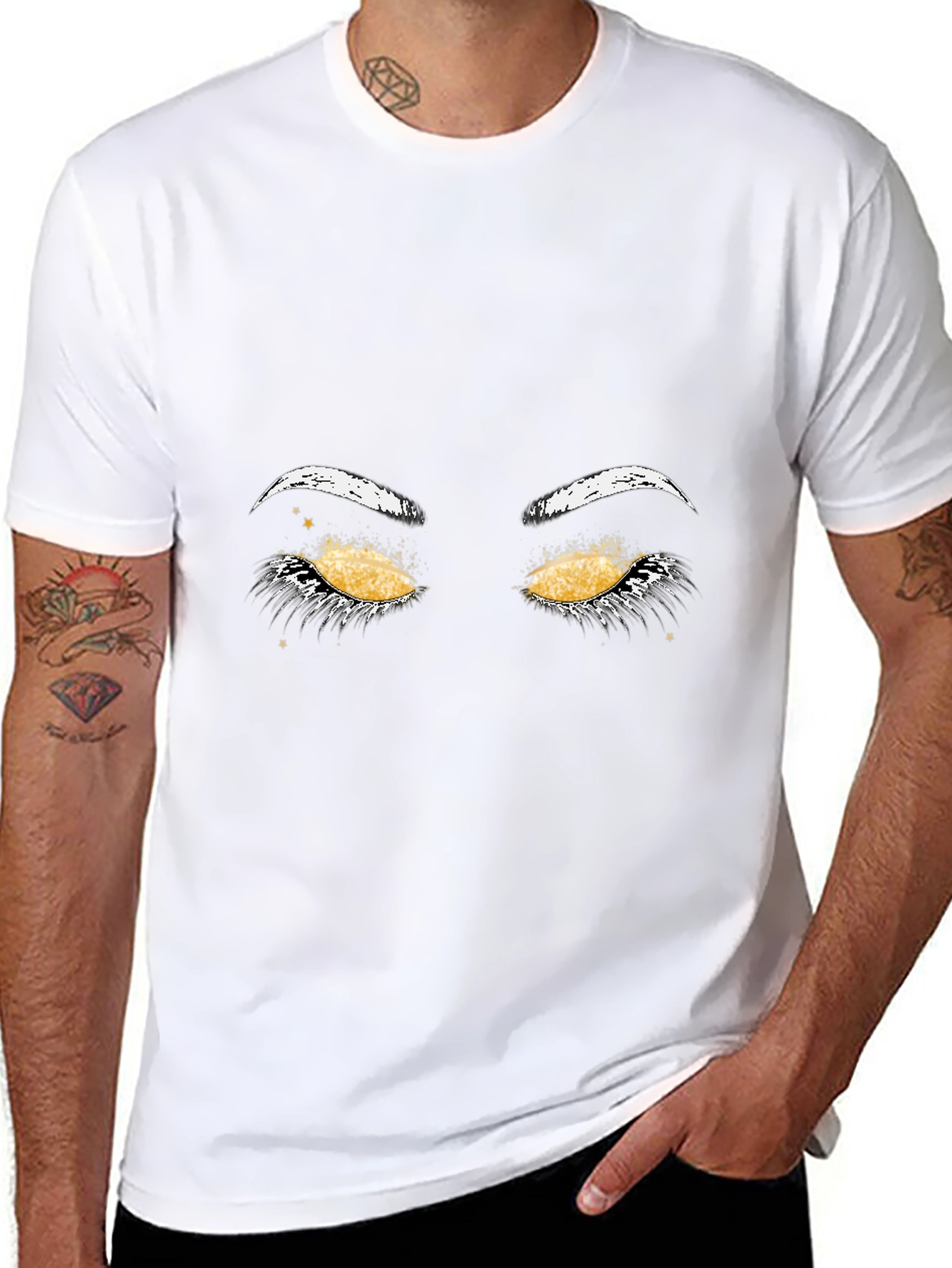 Mystic Eyes Graphic Tee - Stylish Unisex Comfort