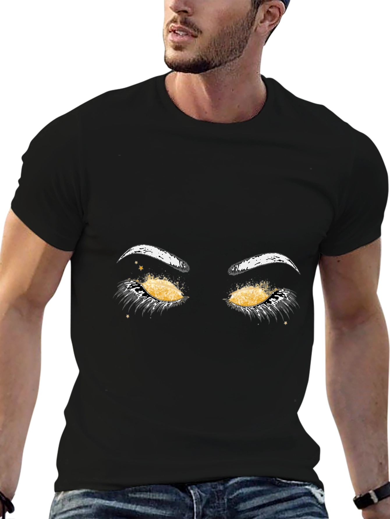 Mystic Eyes Graphic Tee - Stylish Unisex Comfort