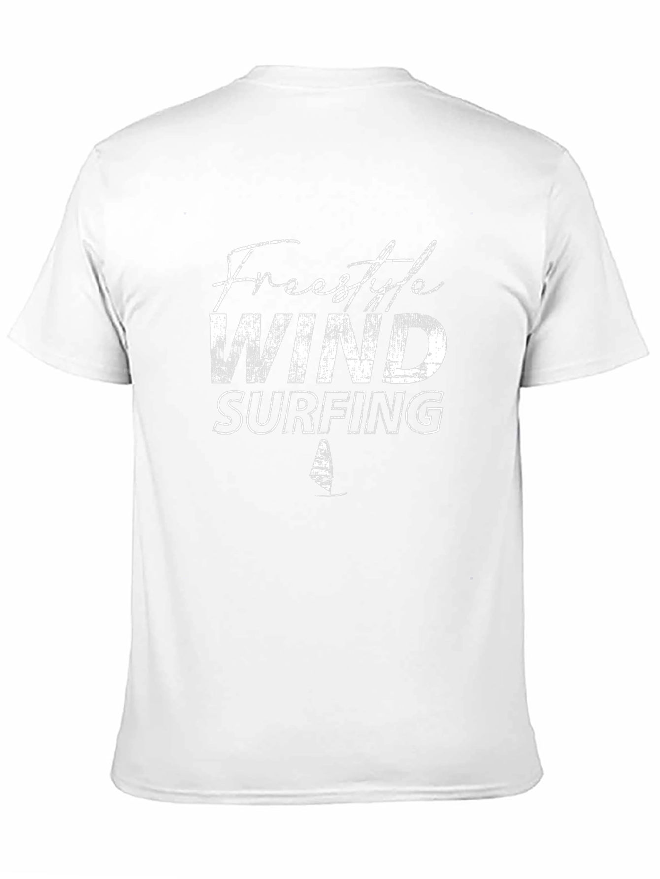 Freestyle Windsurfing Graphic Tee - Black