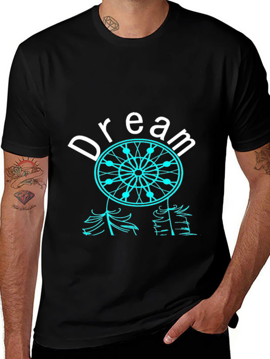 Dreamcatcher Graphic Tee - Stylish Black T-Shirt