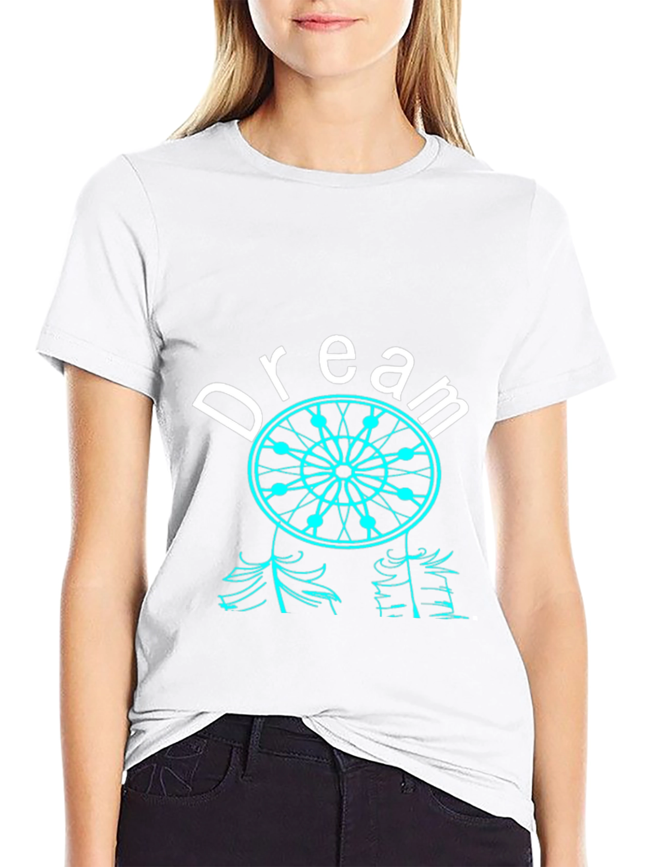 Dreamcatcher Graphic Tee - Stylish Black T-Shirt