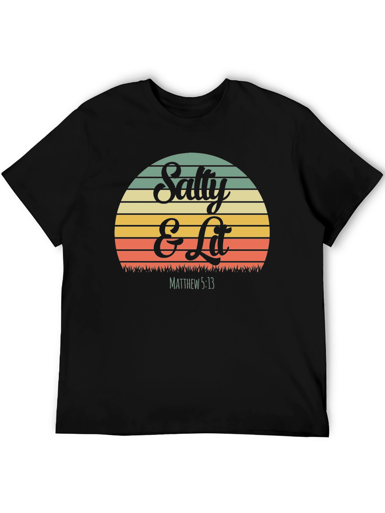 Salty & Lit Graphic T-Shirt - Christian Apparel