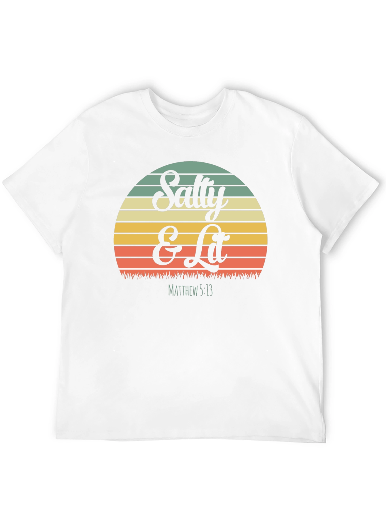 Salty & Lit Graphic T-Shirt - Christian Apparel