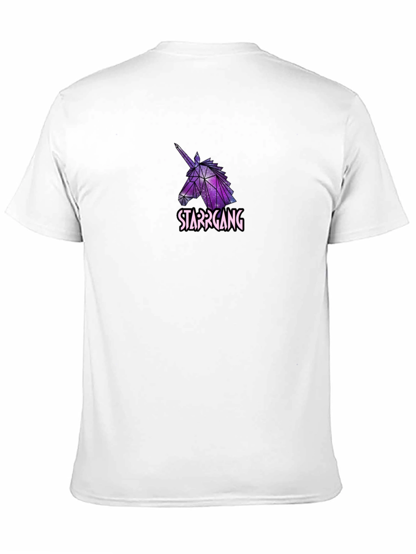 StarrGang Unicorn Graphic Black T-Shirt