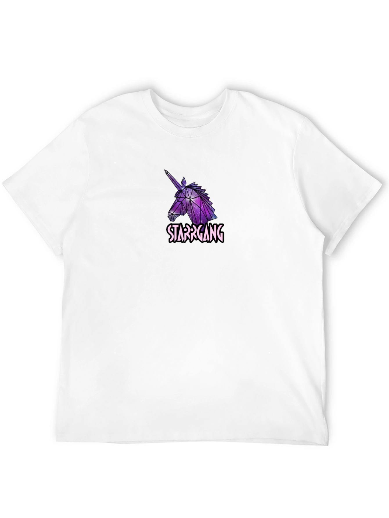 StarrGang Unicorn Graphic Black T-Shirt
