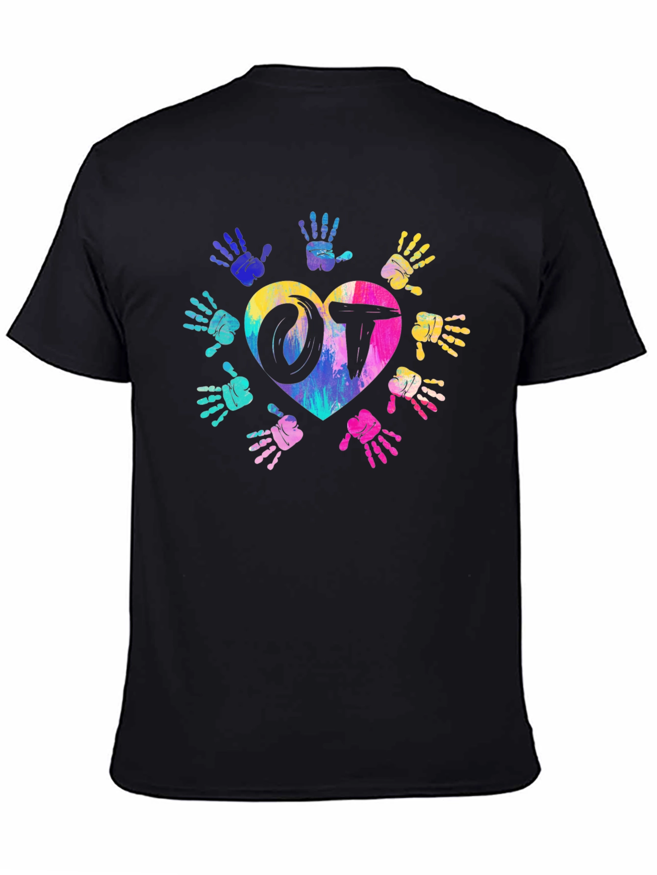 OT Occupational Therapy Heart Hands T-Shirt
