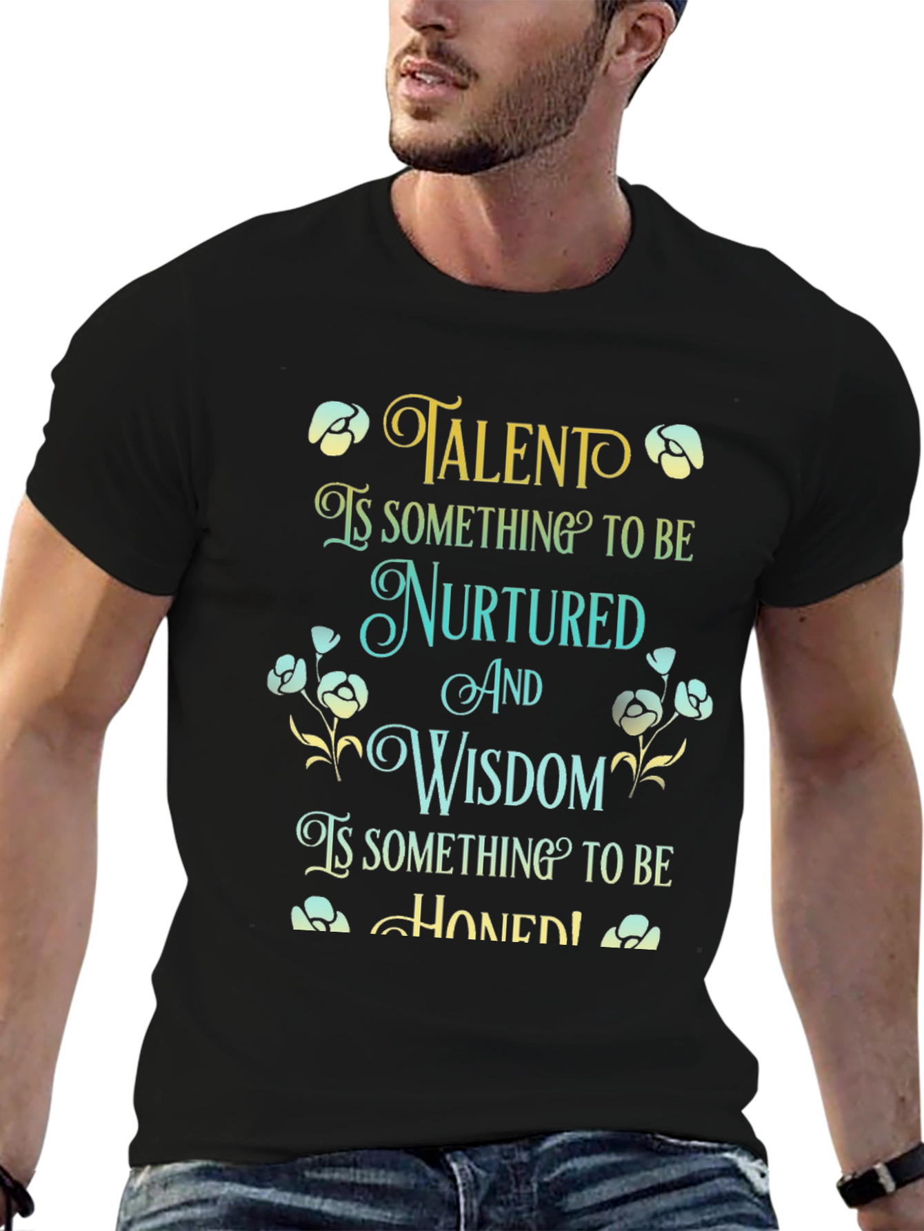 Talent & Wisdom Graphic Tee - Nurture & Hone