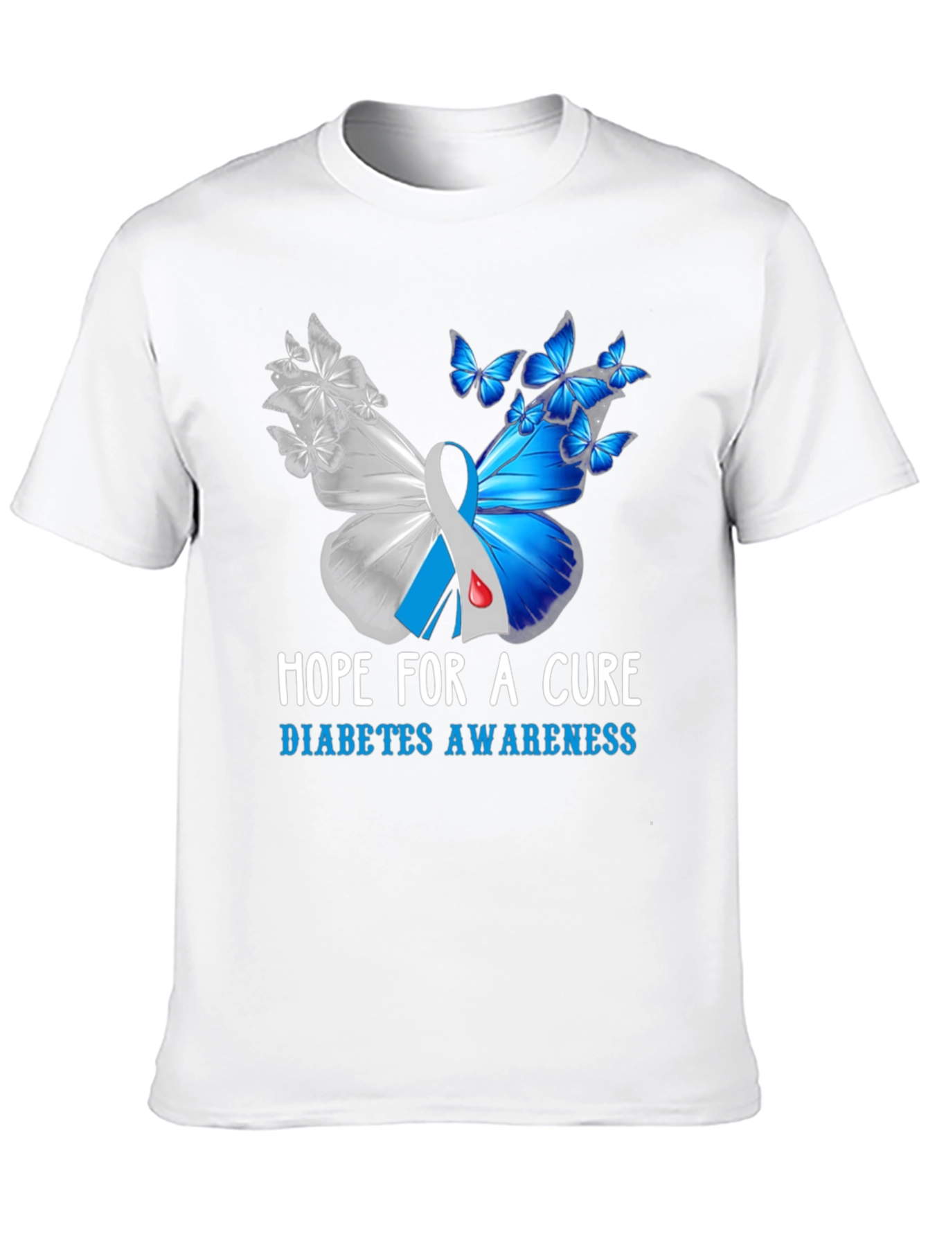 Diabetes Awareness Hope for A Cure T-Shirt