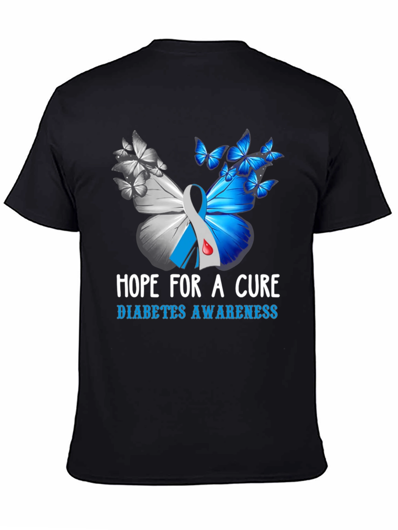 Diabetes Awareness Hope for A Cure T-Shirt