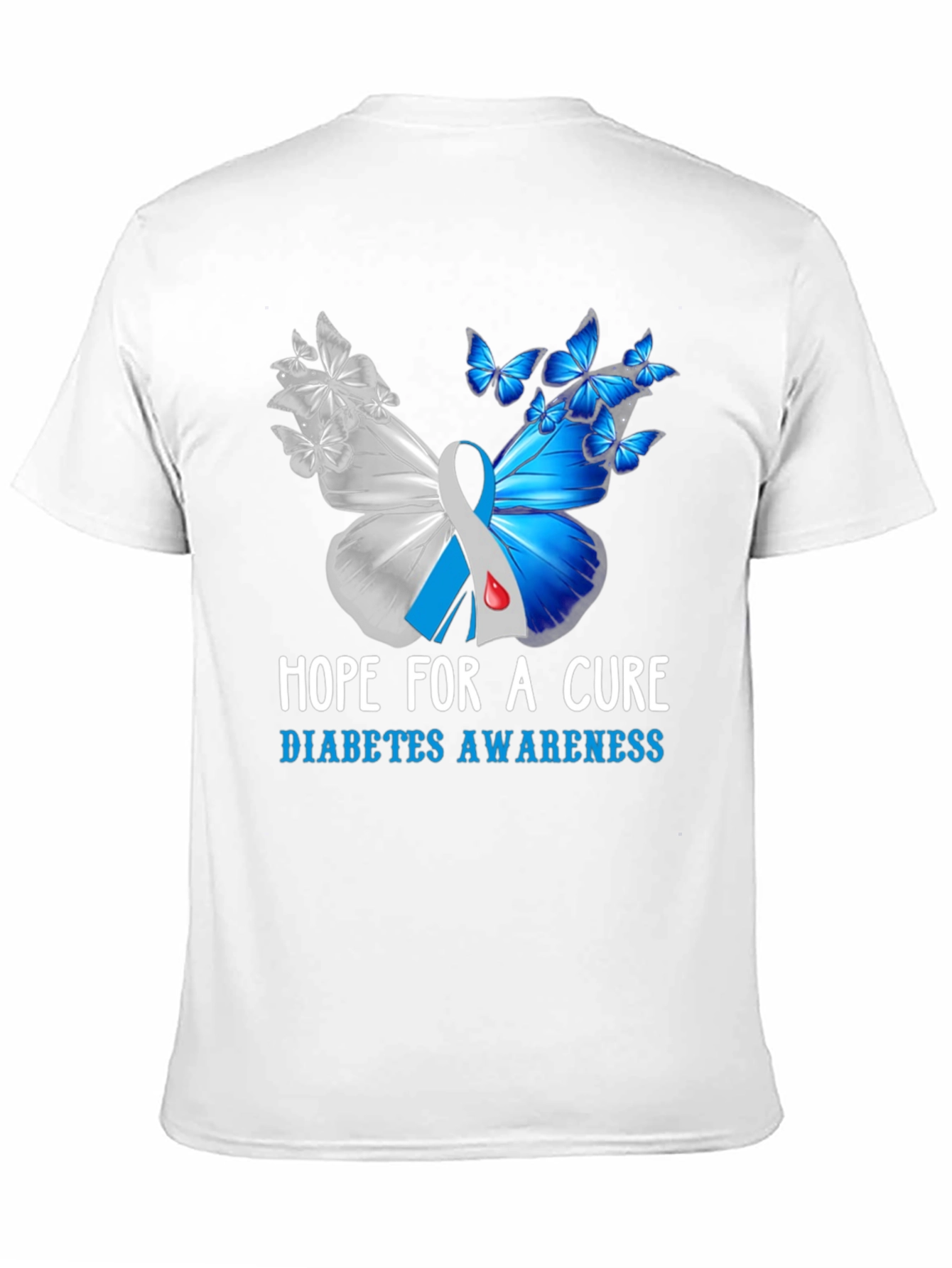 Diabetes Awareness Hope for A Cure T-Shirt