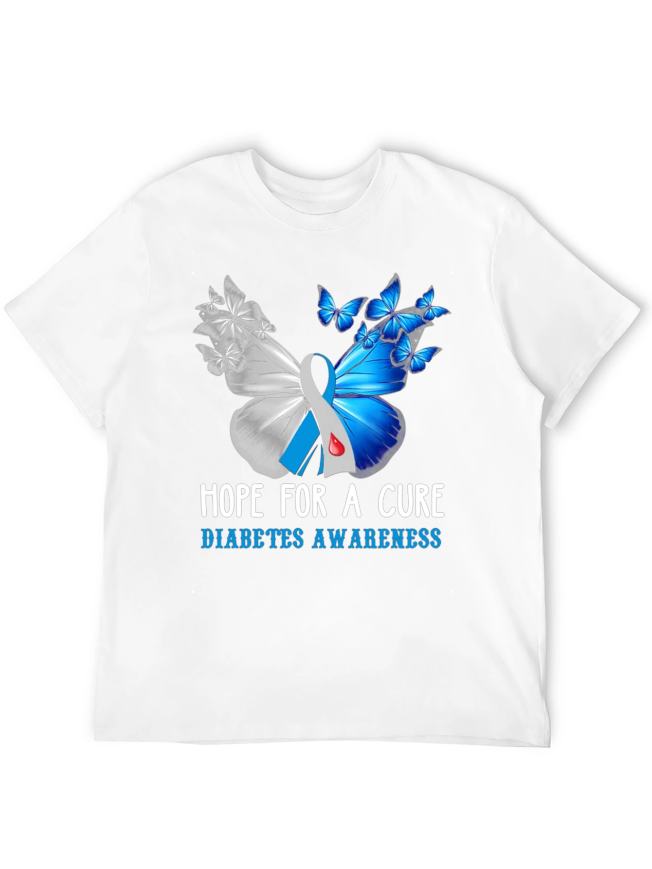 Diabetes Awareness Hope for A Cure T-Shirt
