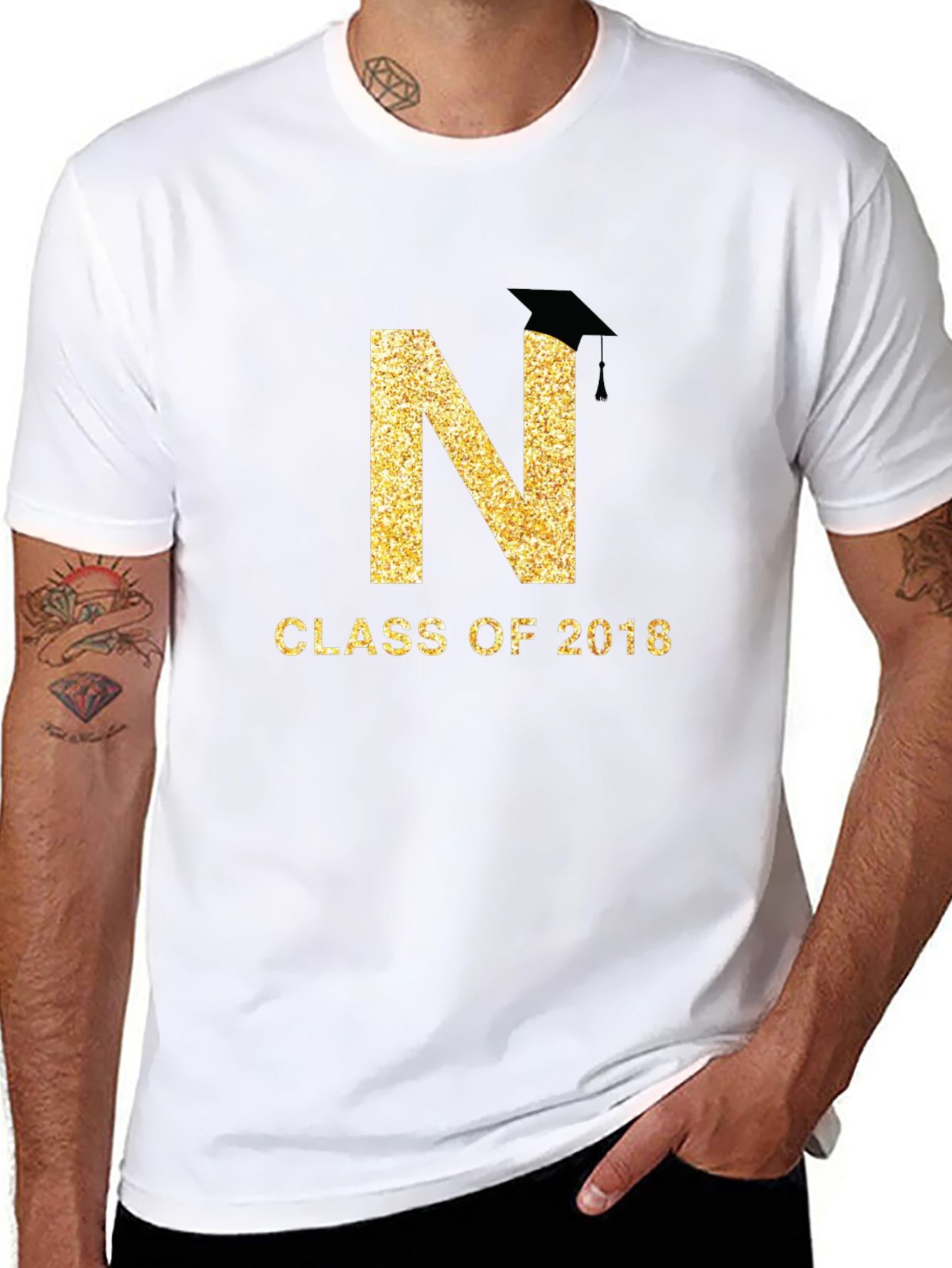 Class of 2018 N Graduation T-Shirt