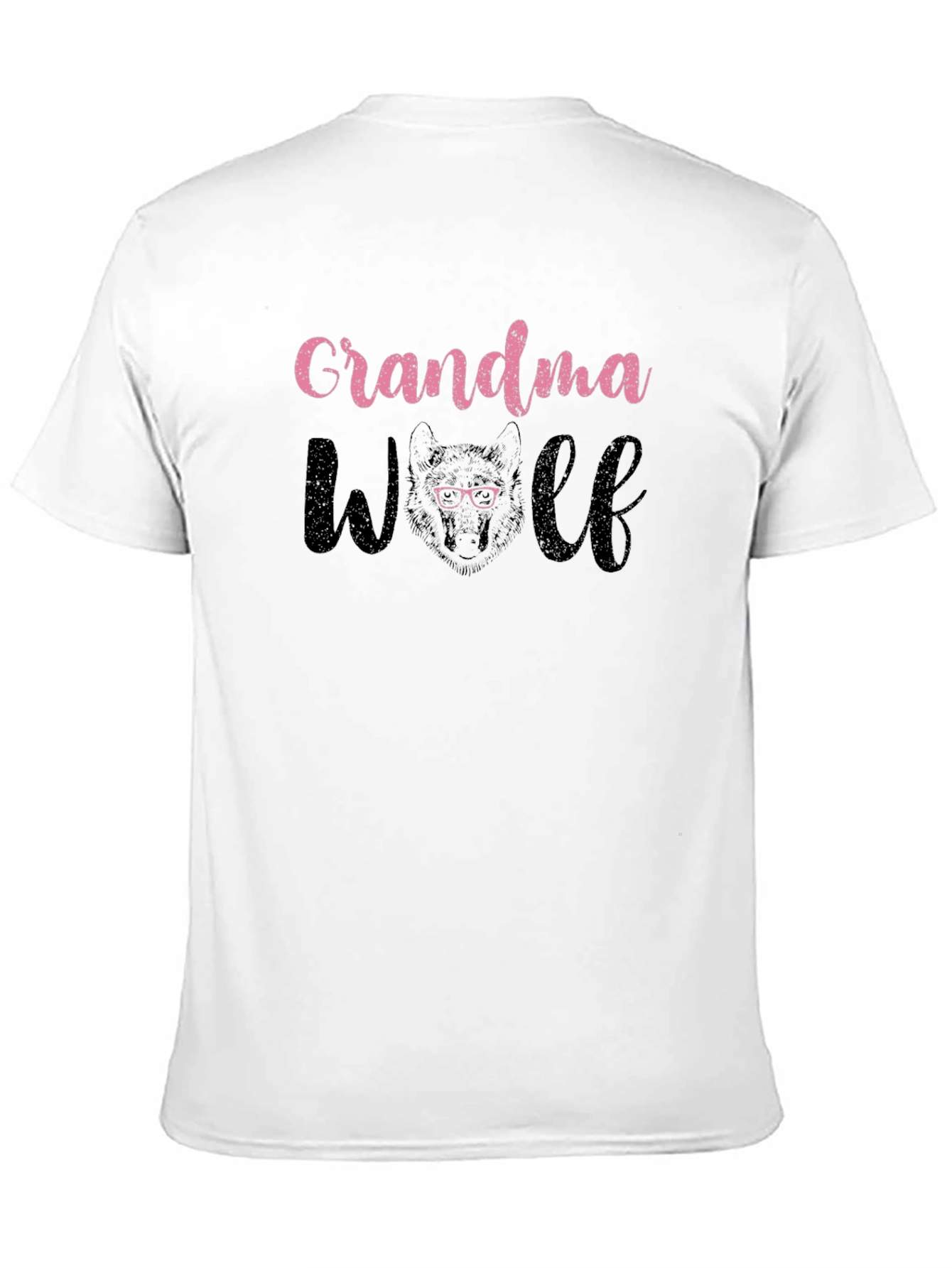 Grandma Wolf T-Shirt Cute Wolf Lover Tee