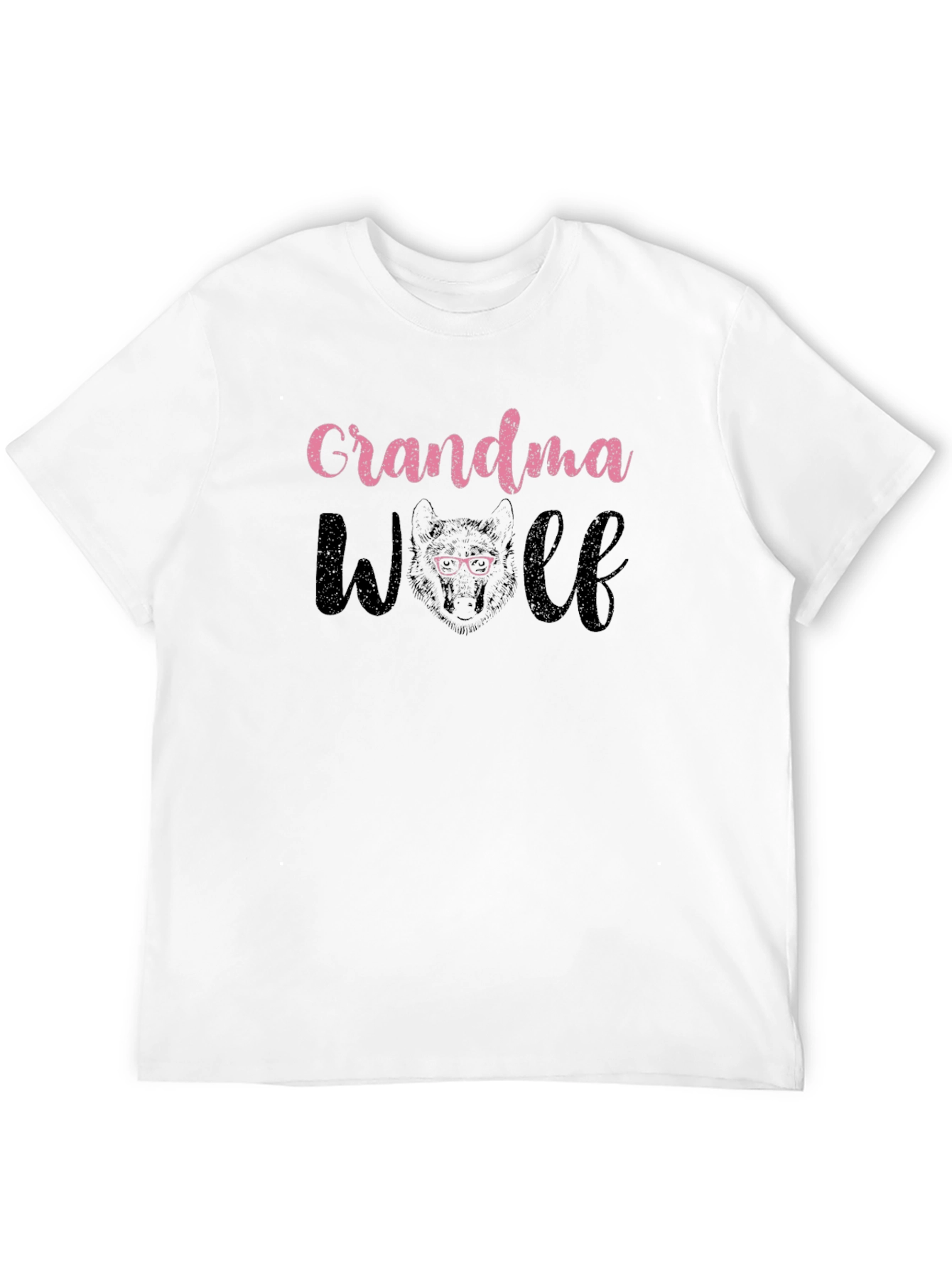 Grandma Wolf T-Shirt Cute Wolf Lover Tee