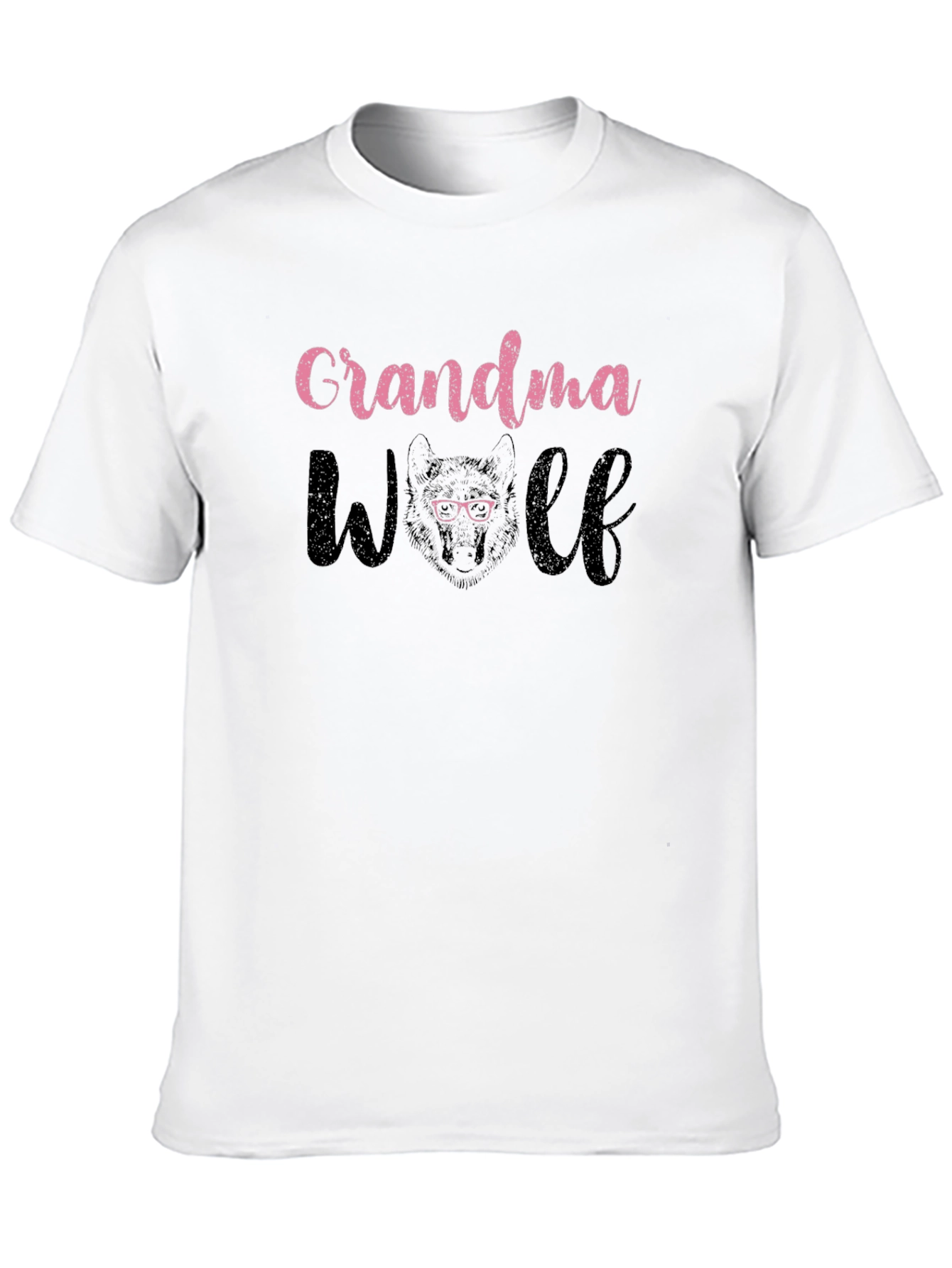 Grandma Wolf T-Shirt Cute Wolf Lover Tee