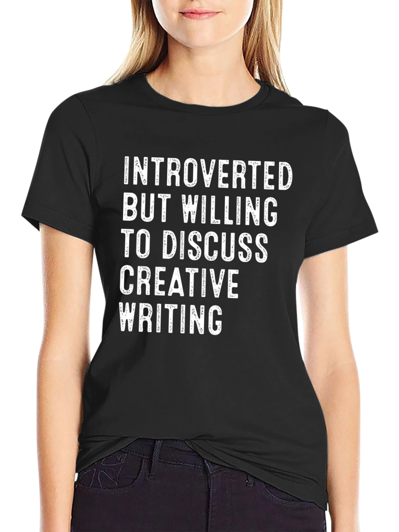 Introverted Creative Writing T-Shirt