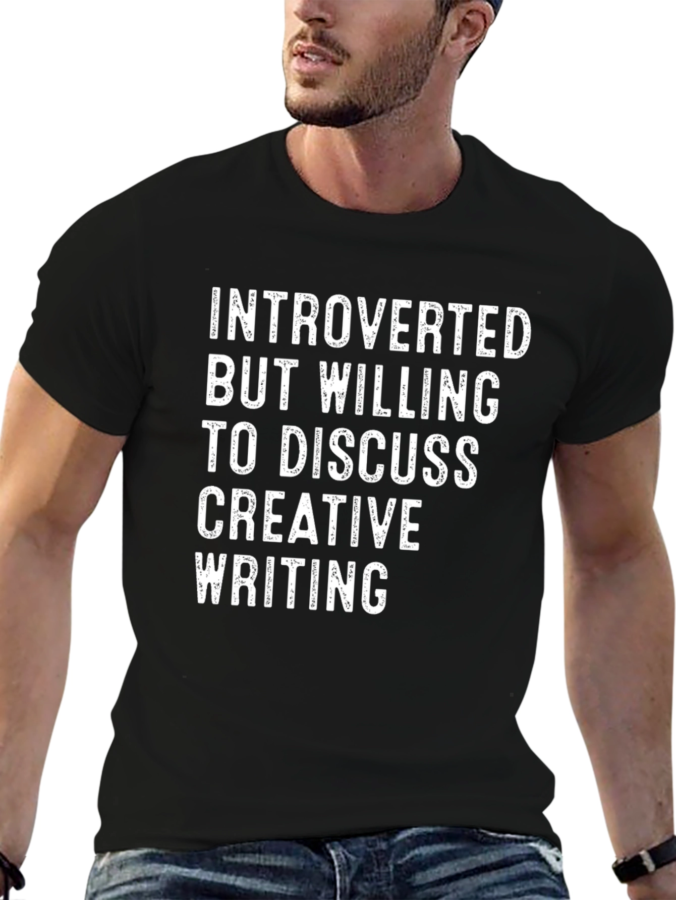 Introverted Creative Writing T-Shirt