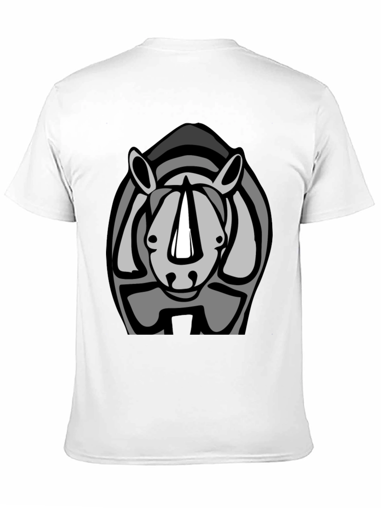Rhino Graphic Tee - Cool Animal Design