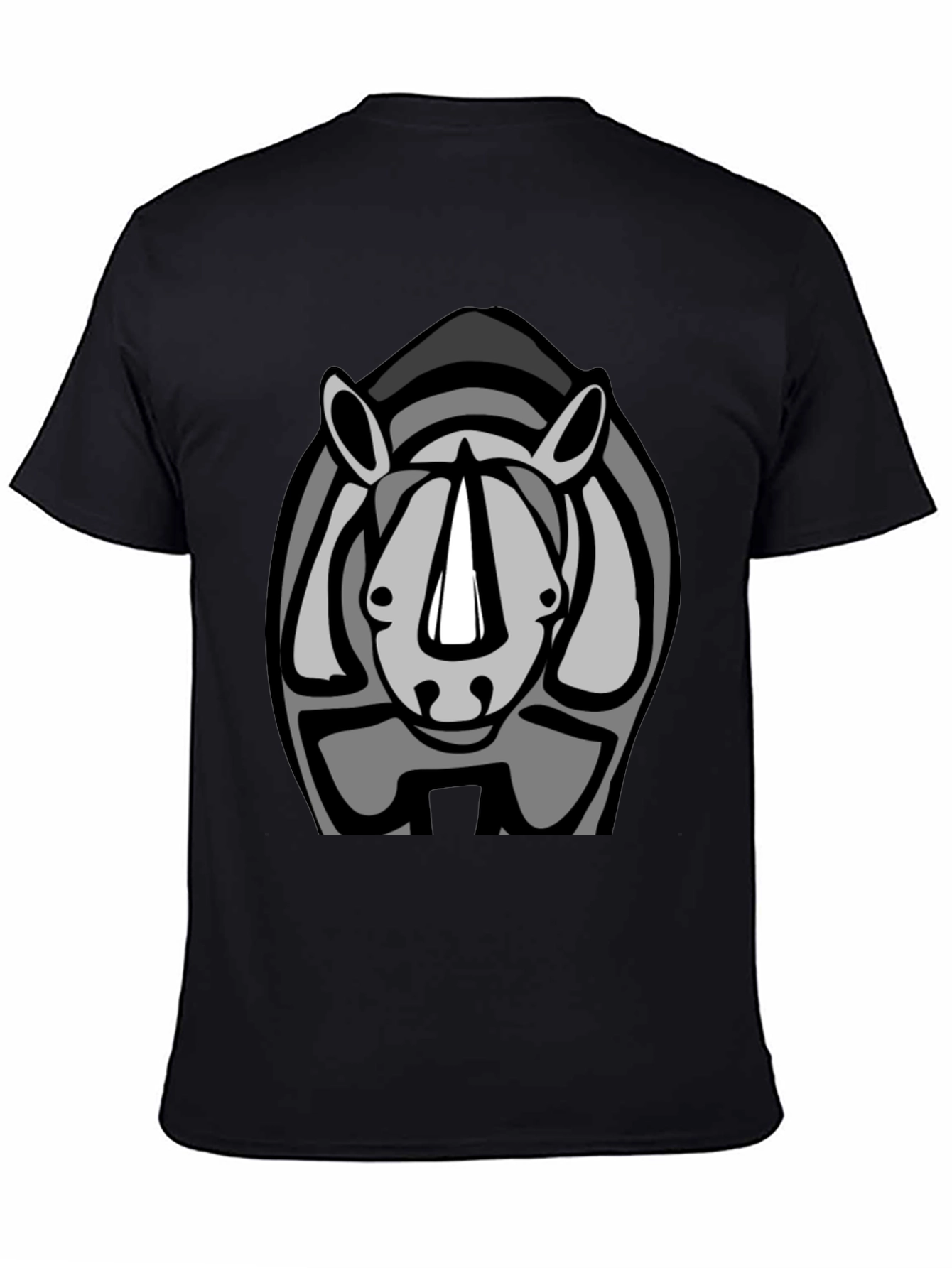 Rhino Graphic Tee - Cool Animal Design