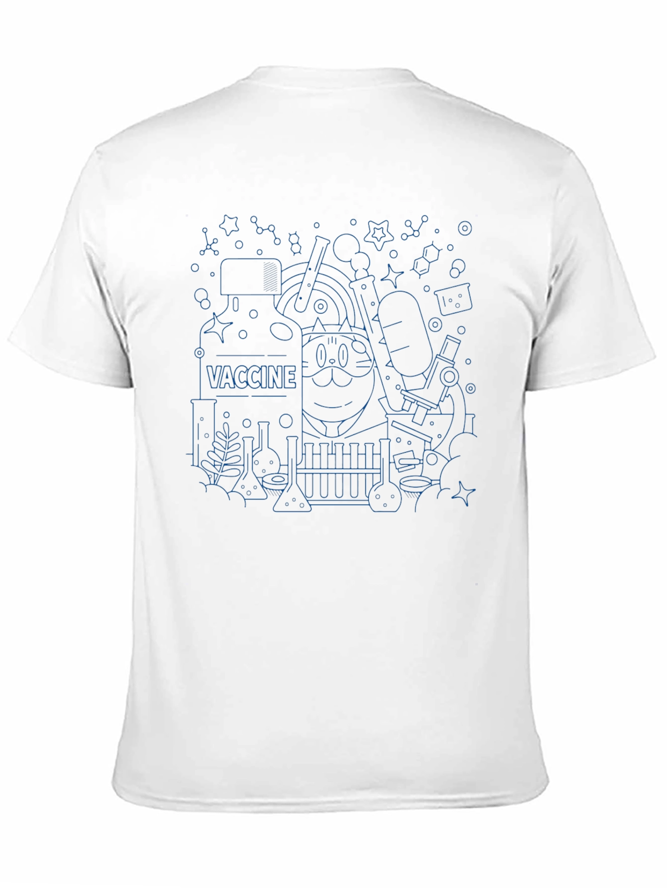 Vaccine Cat Science T-Shirt