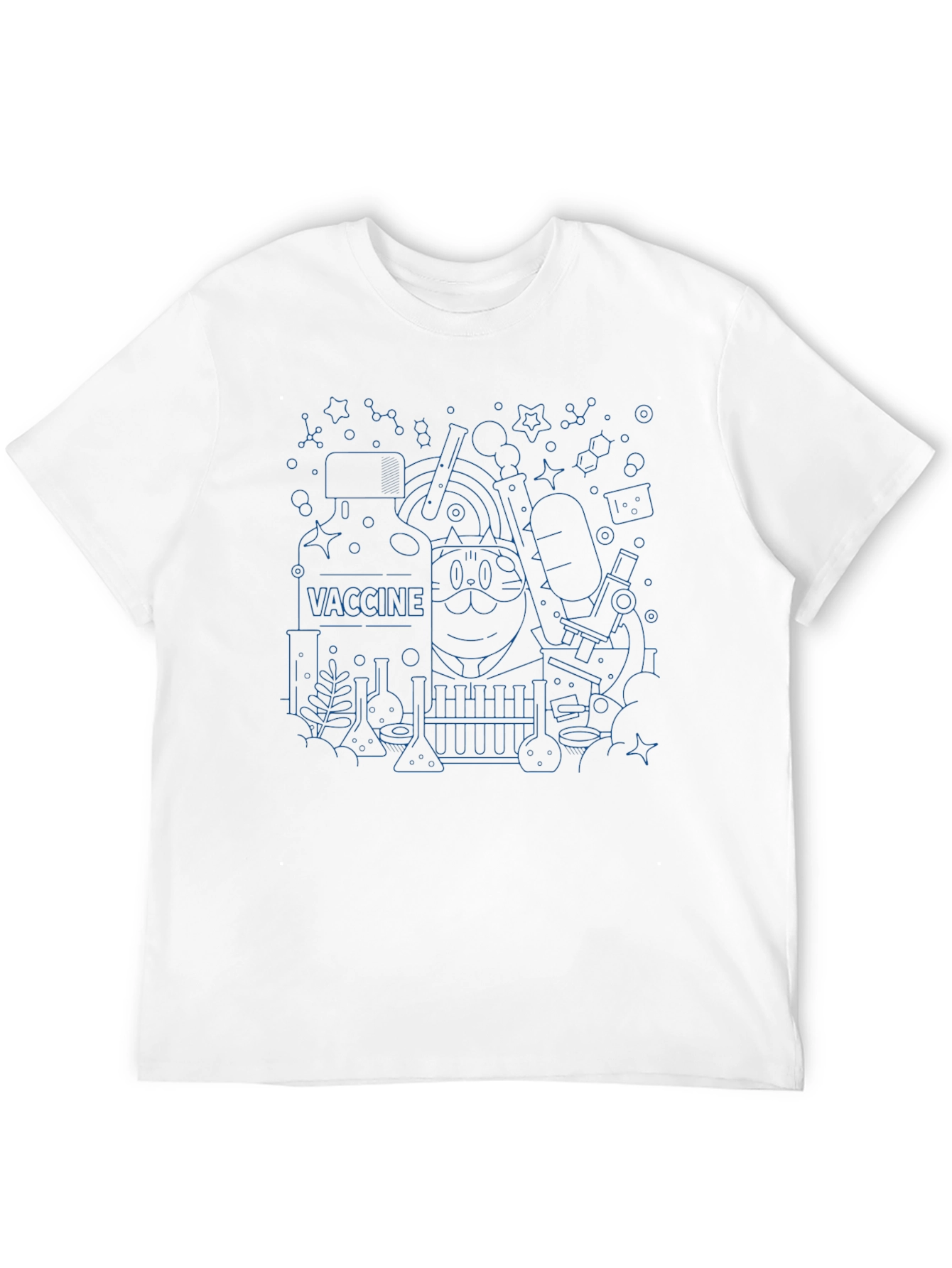 Vaccine Cat Science T-Shirt