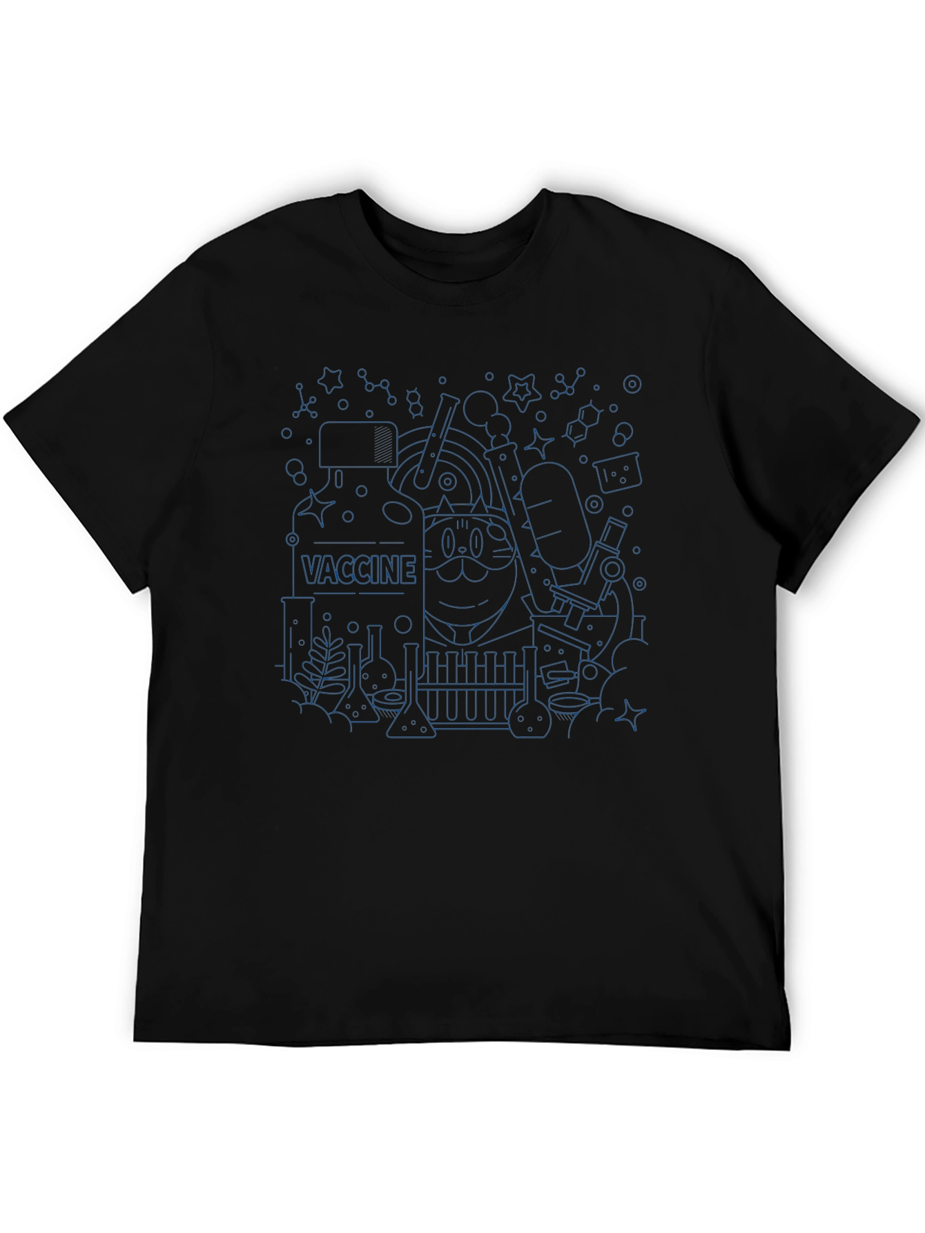 Vaccine Cat Science T-Shirt