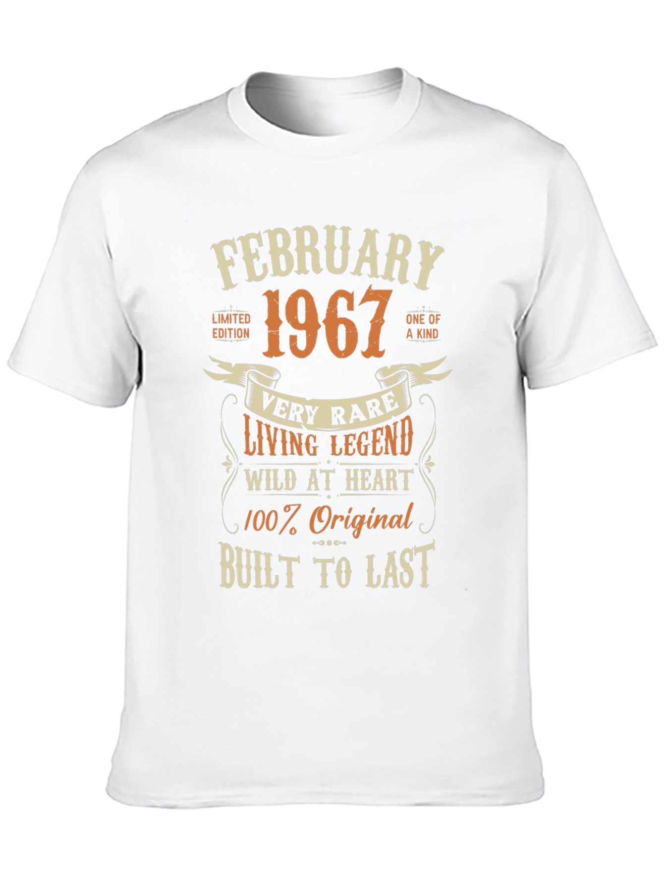 February 1967 T-Shirt - Limited Edition Birthday Gift