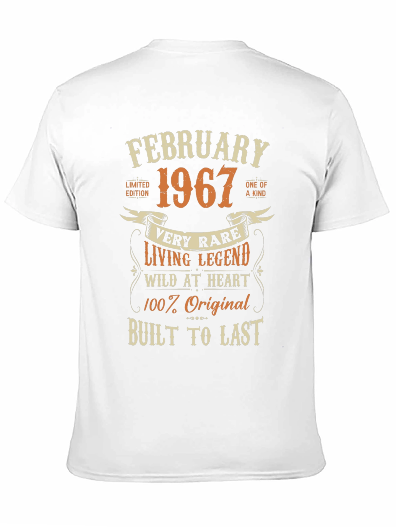 February 1967 T-Shirt - Limited Edition Birthday Gift