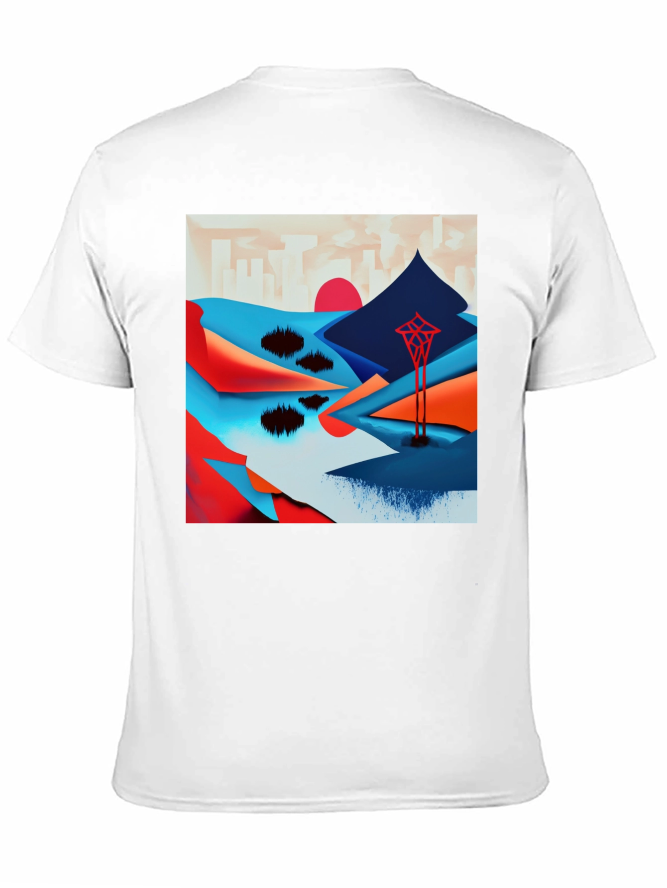 Abstract Landscape Tee
