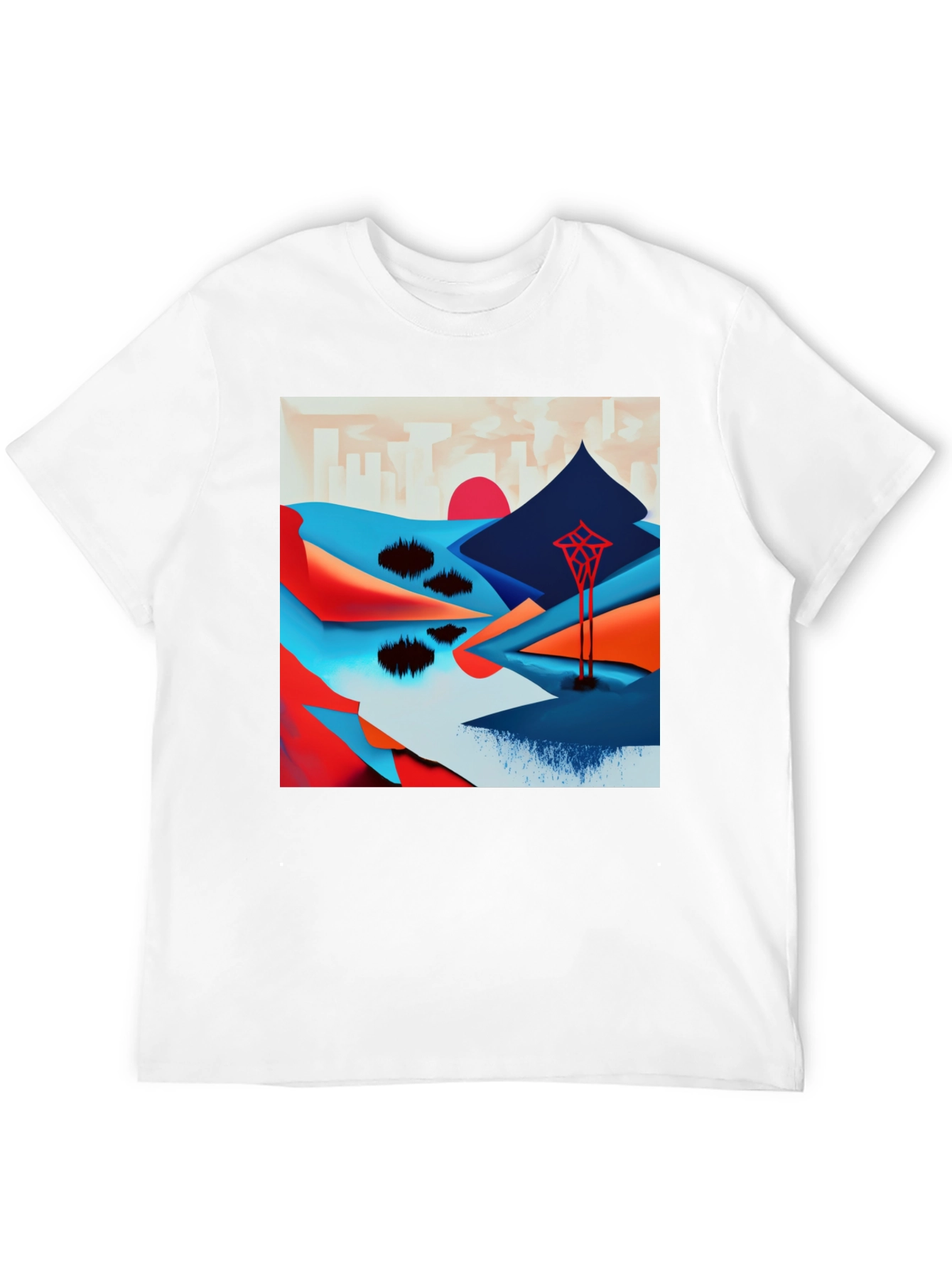 Abstract Landscape Tee
