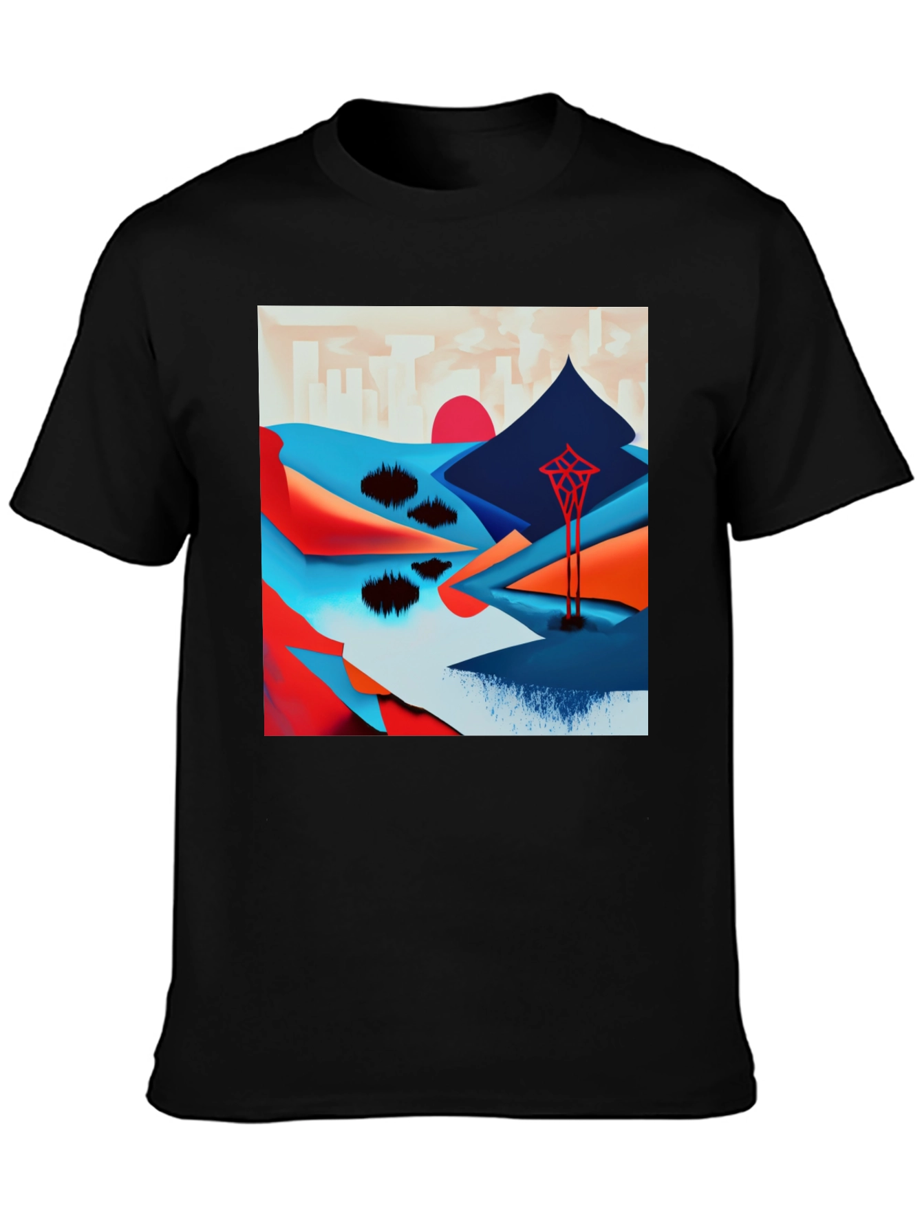 Abstract Landscape Tee