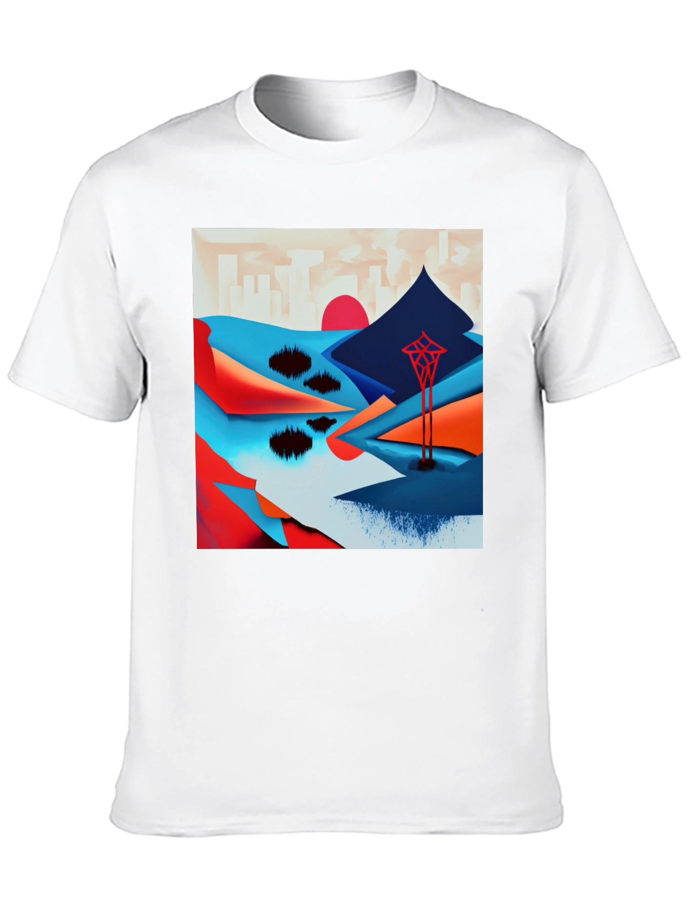 Abstract Landscape Tee