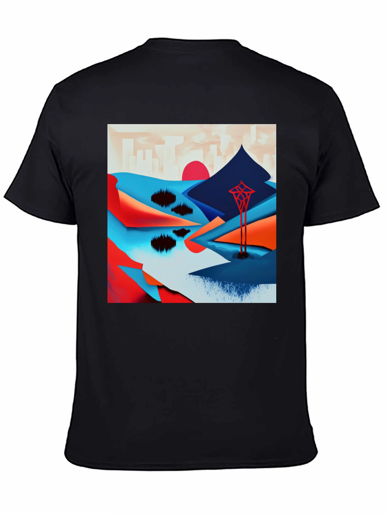 Abstract Landscape Tee