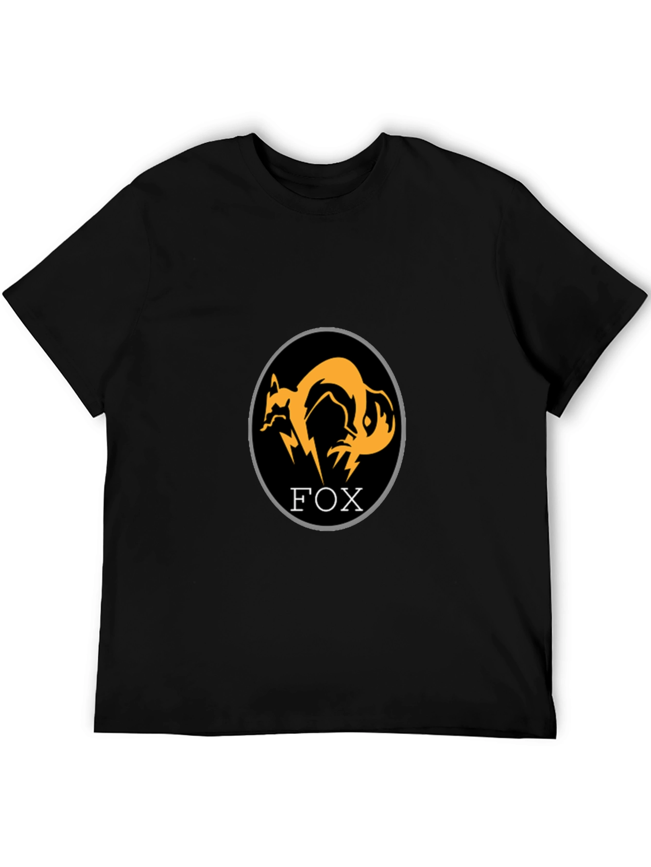 FOX Logo Black T-Shirt