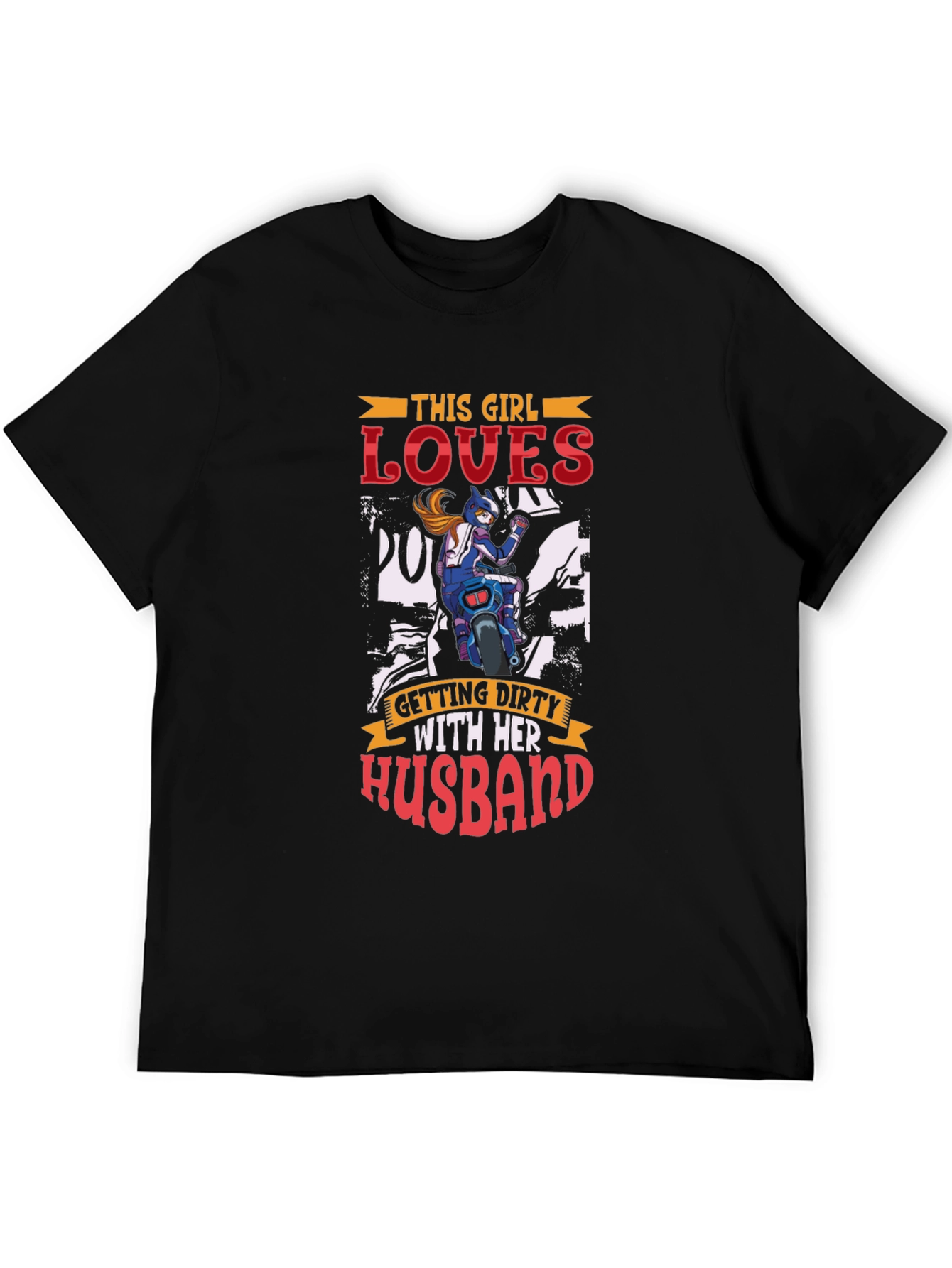 Motorcycle Loving Girls T-Shirt