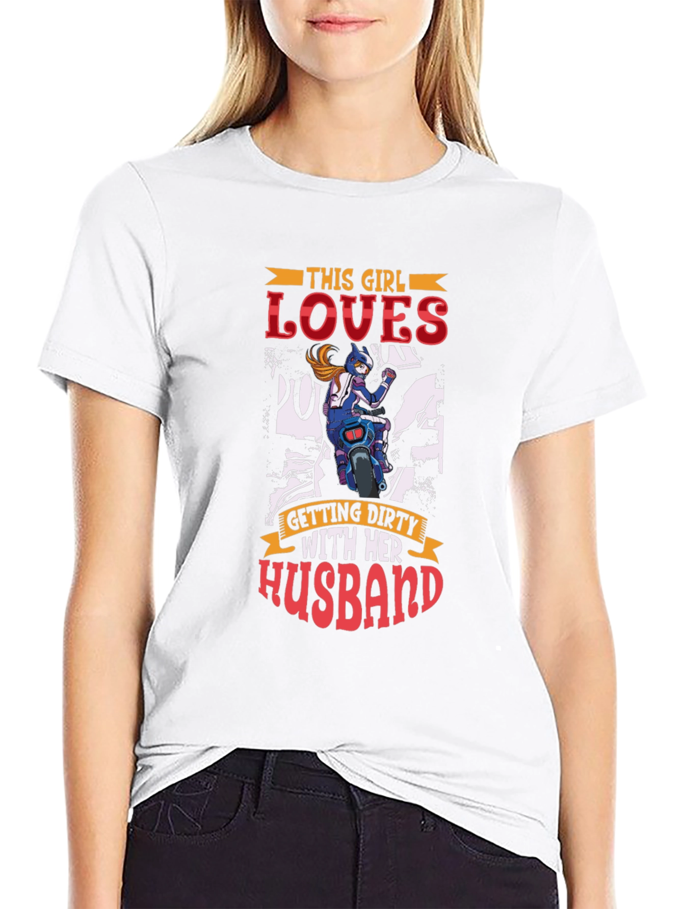 Motorcycle Loving Girls T-Shirt